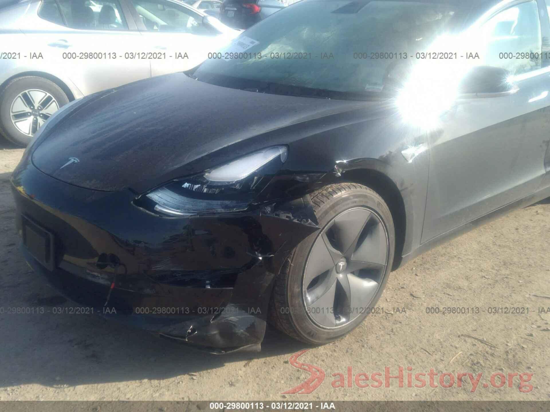 5YJ3E1EB7KF192407 2019 TESLA MODEL 3