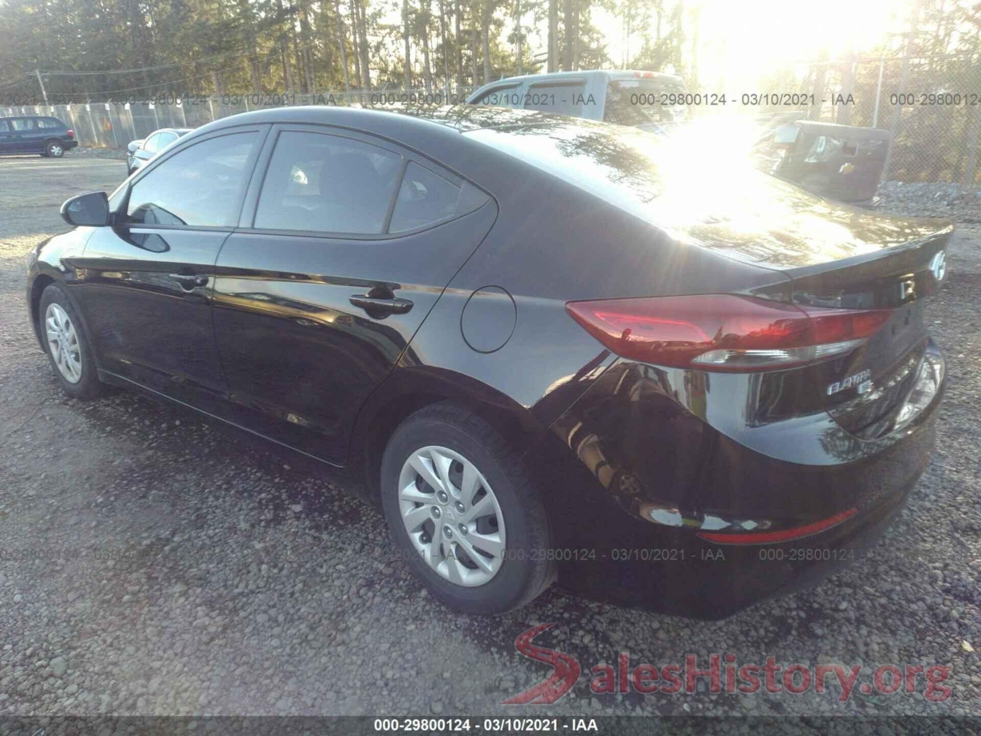 5NPD74LF6JH231381 2018 HYUNDAI ELANTRA