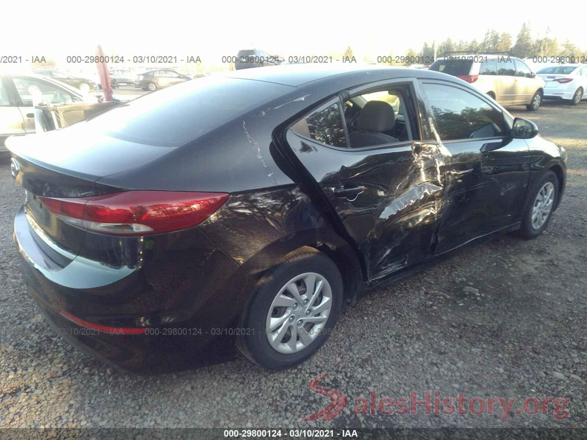 5NPD74LF6JH231381 2018 HYUNDAI ELANTRA