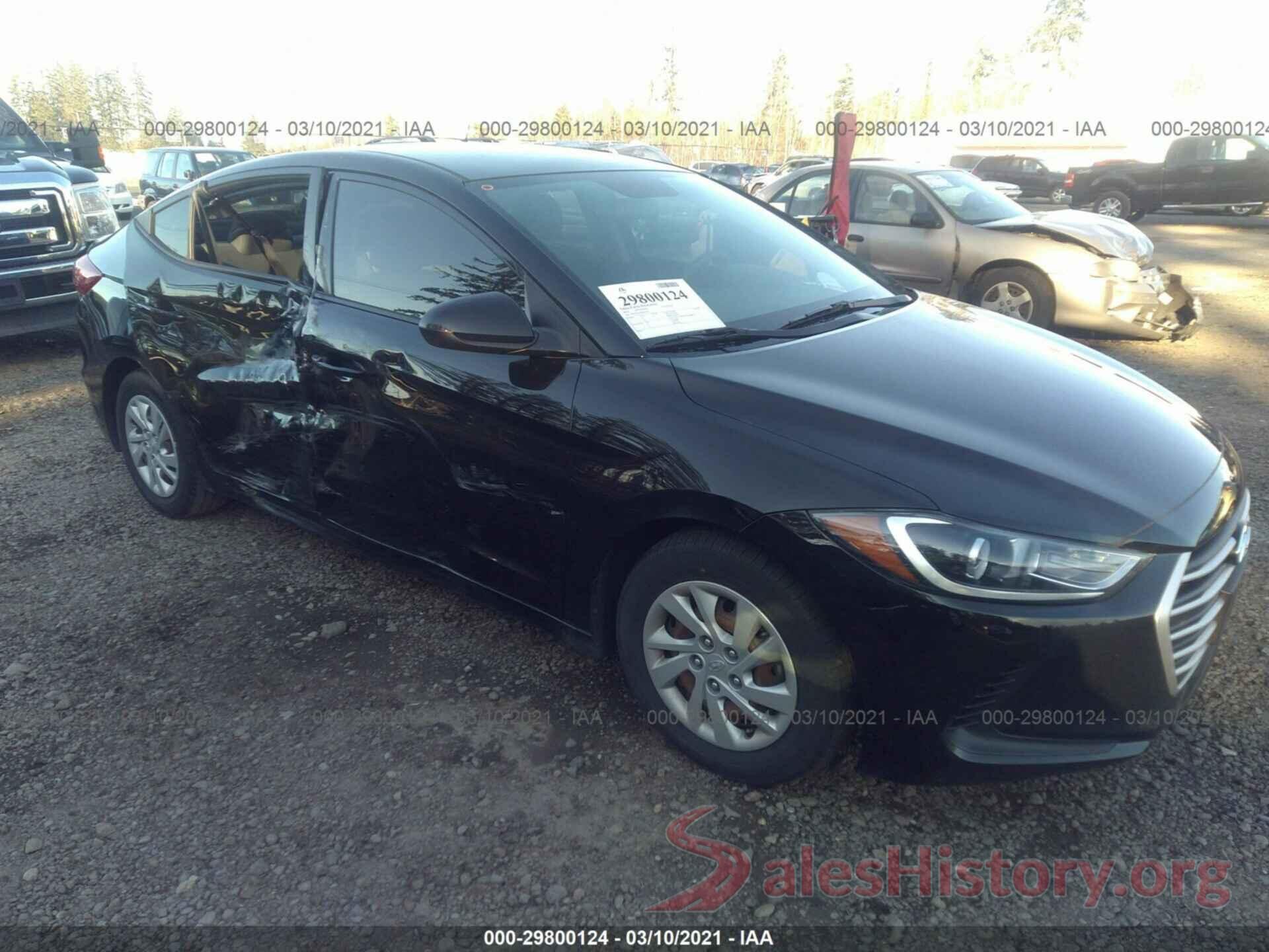 5NPD74LF6JH231381 2018 HYUNDAI ELANTRA