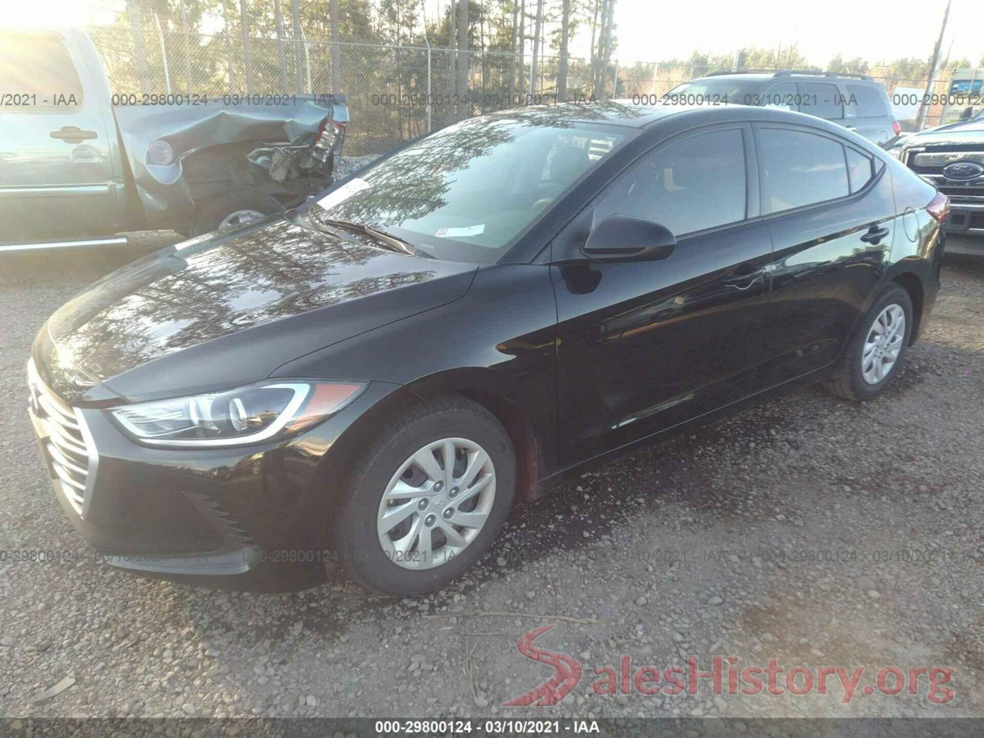 5NPD74LF6JH231381 2018 HYUNDAI ELANTRA