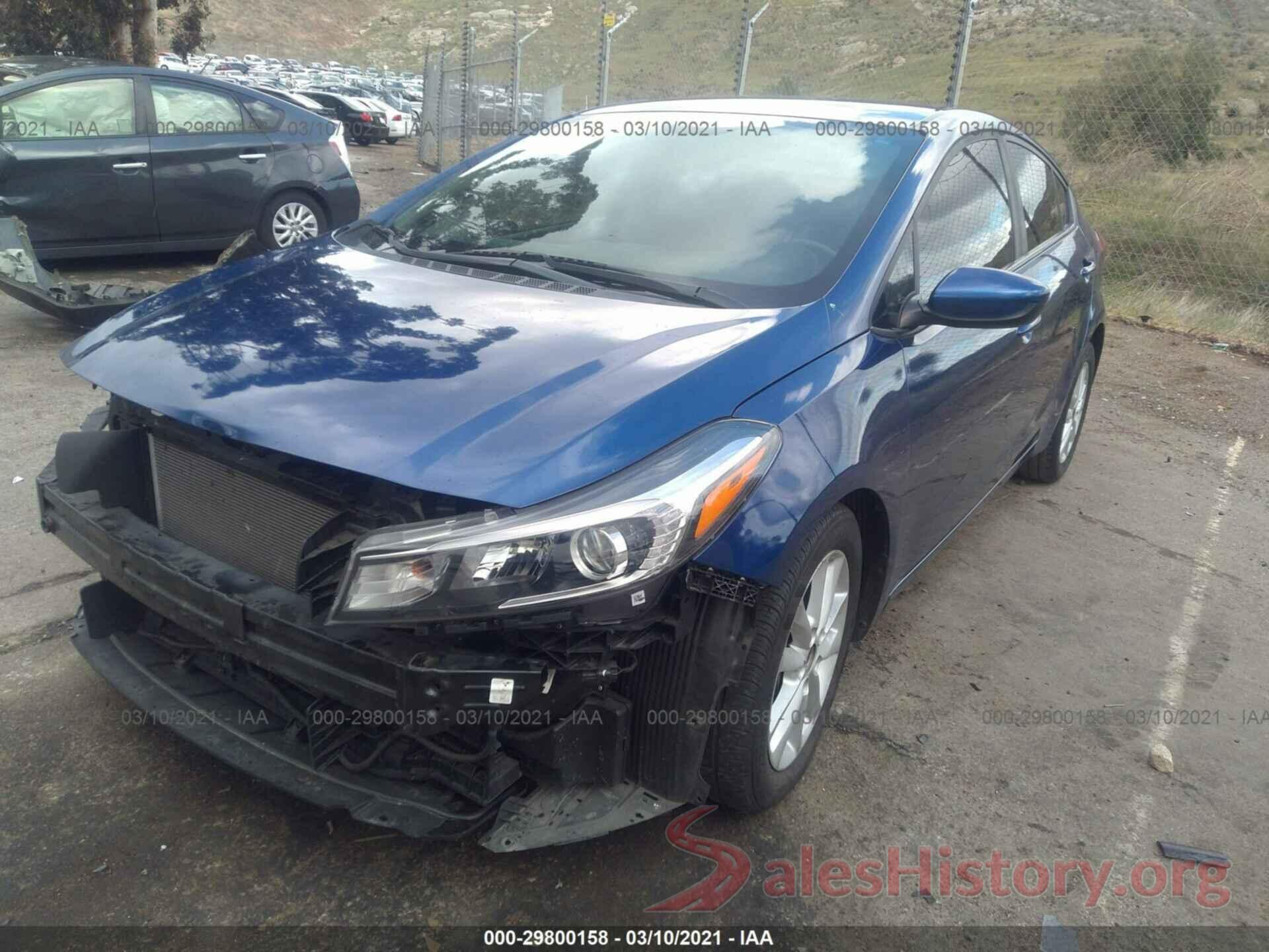 3KPFL4A74HE130788 2017 KIA FORTE