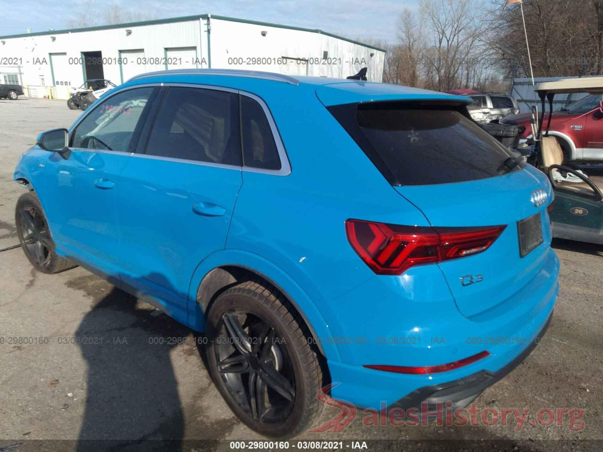 WA1EECF3XL1074058 2020 AUDI Q3