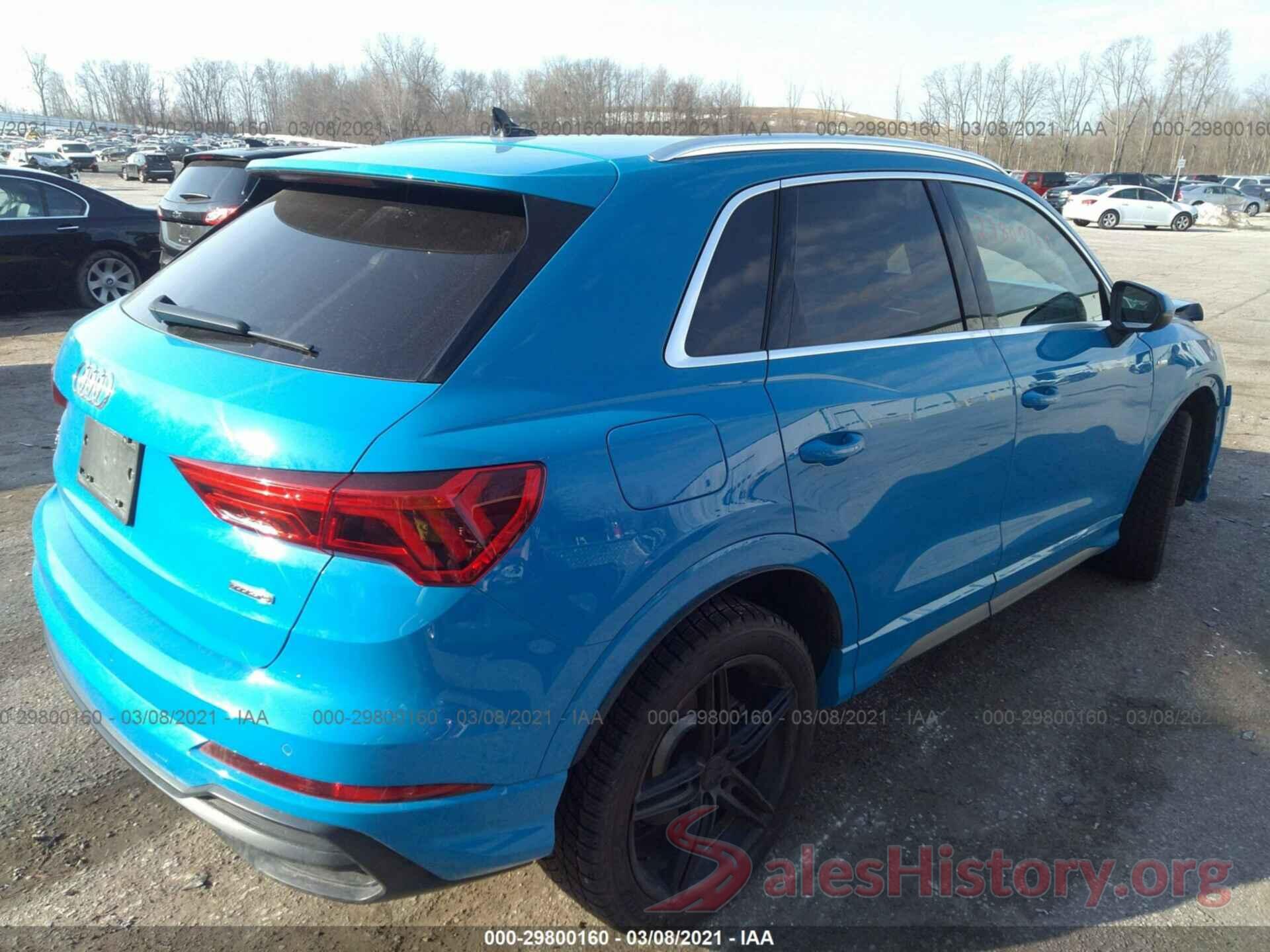 WA1EECF3XL1074058 2020 AUDI Q3