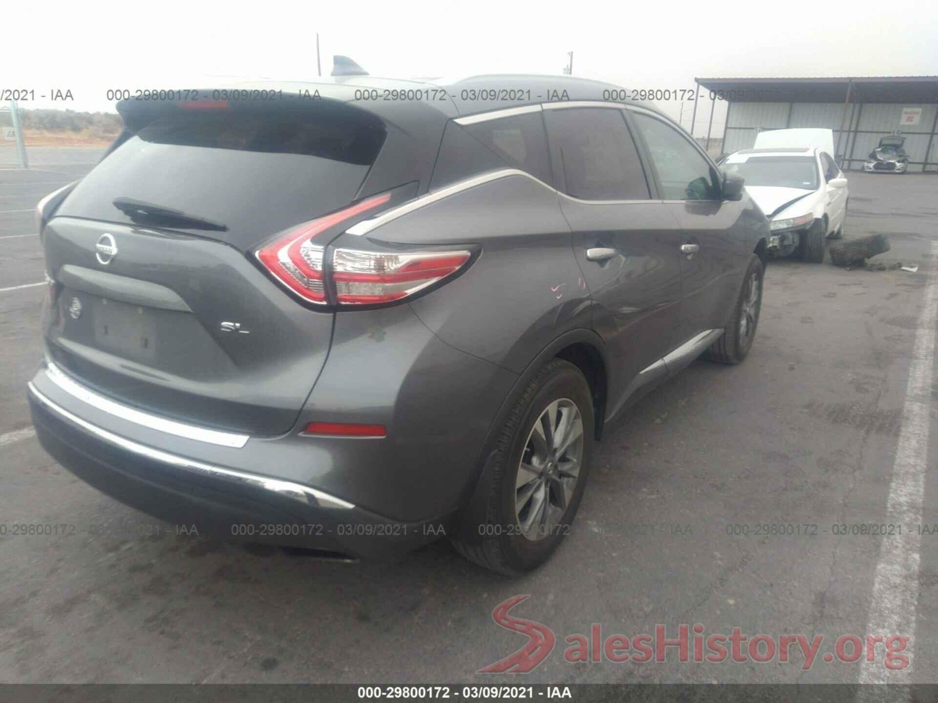 5N1AZ2MGXHN169076 2017 NISSAN MURANO