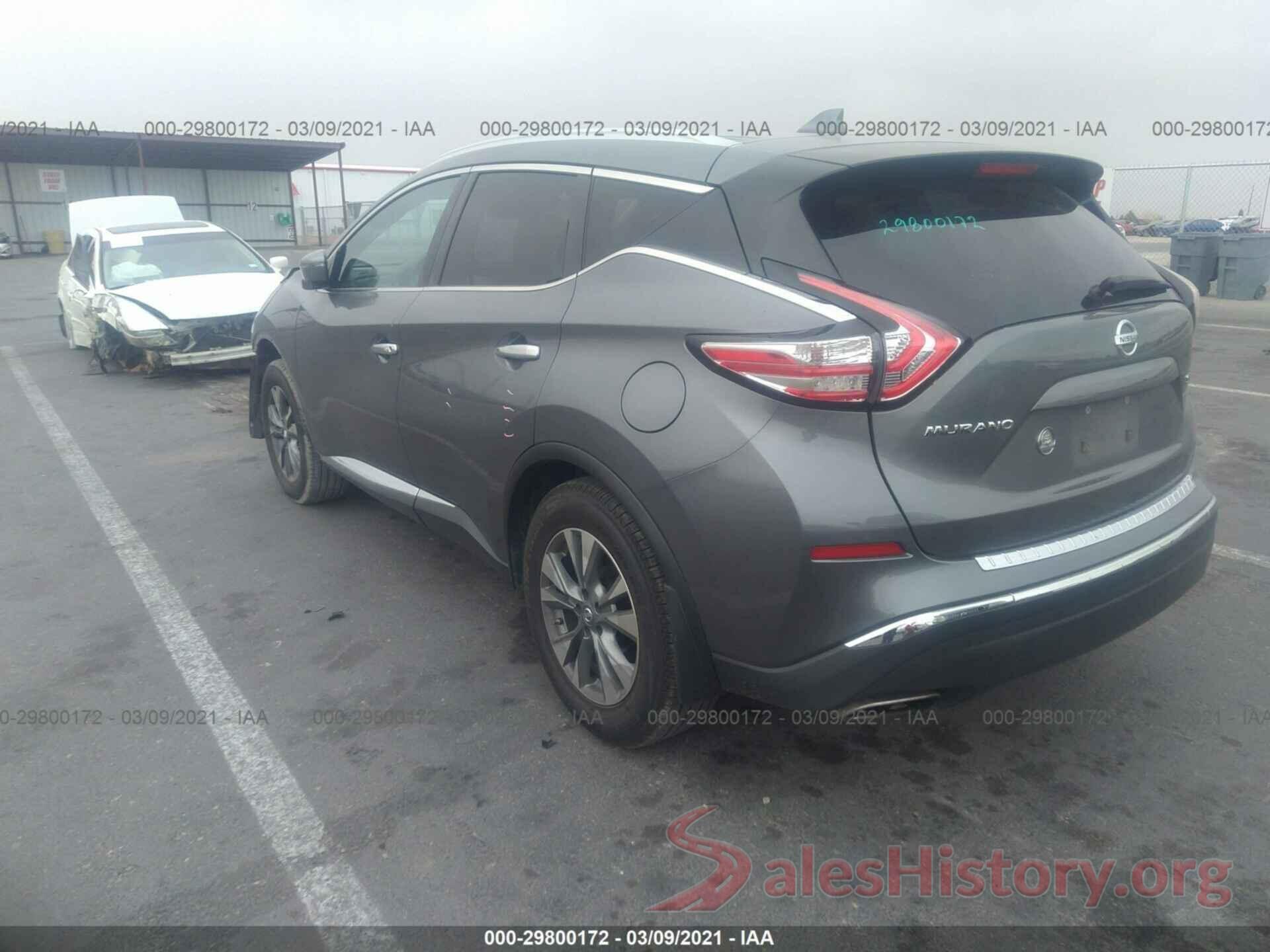 5N1AZ2MGXHN169076 2017 NISSAN MURANO