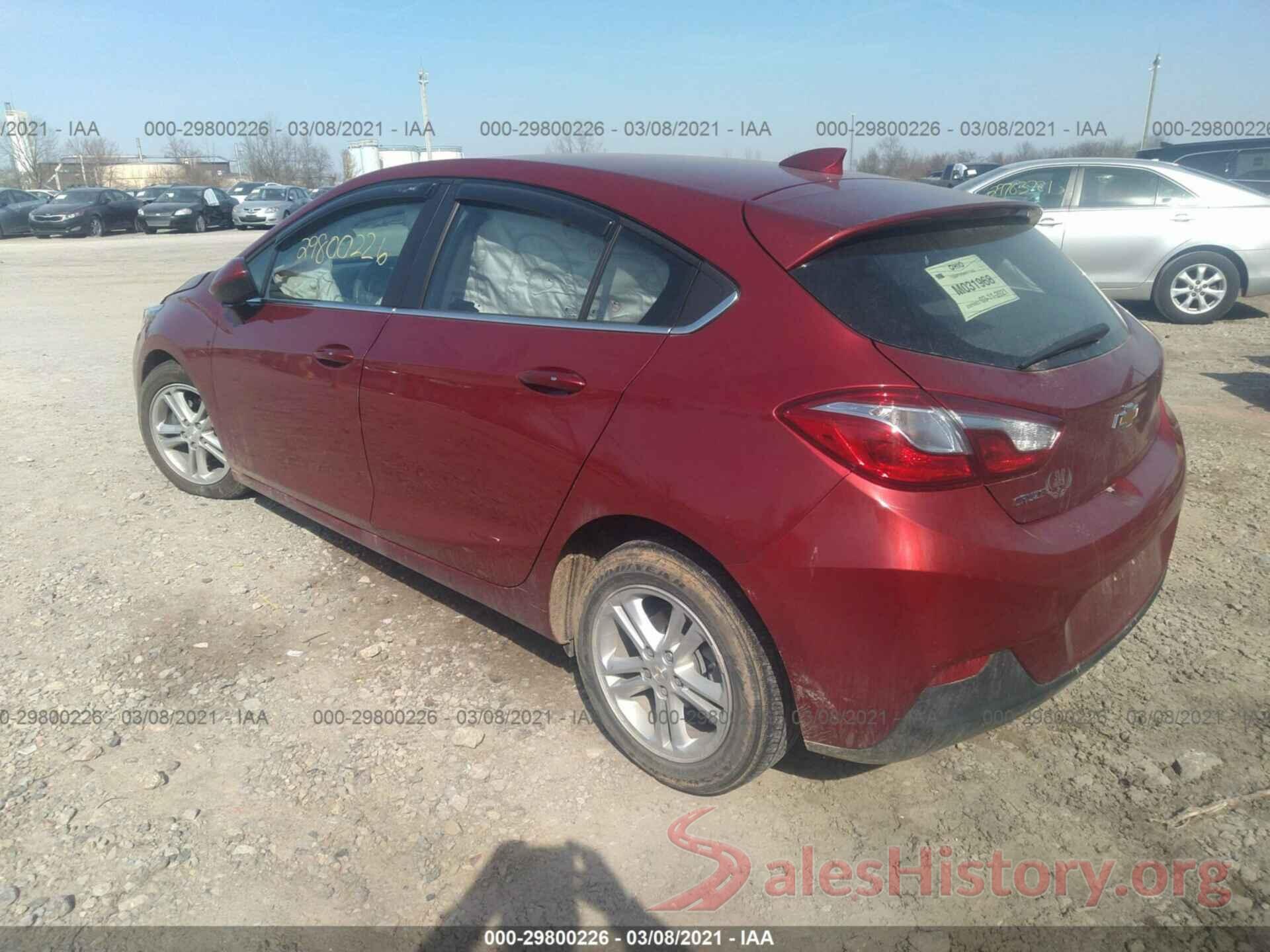 3G1BE6SM6HS540835 2017 CHEVROLET CRUZE