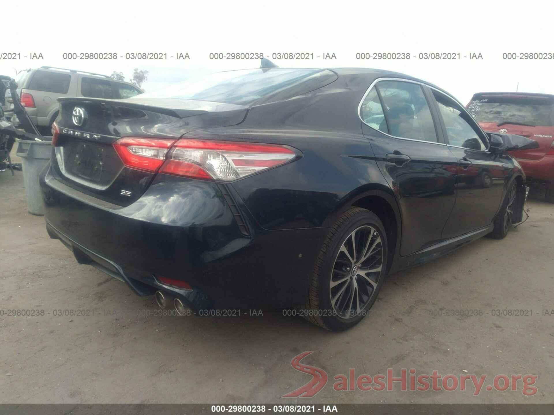 4T1B11HK1KU699986 2019 TOYOTA CAMRY