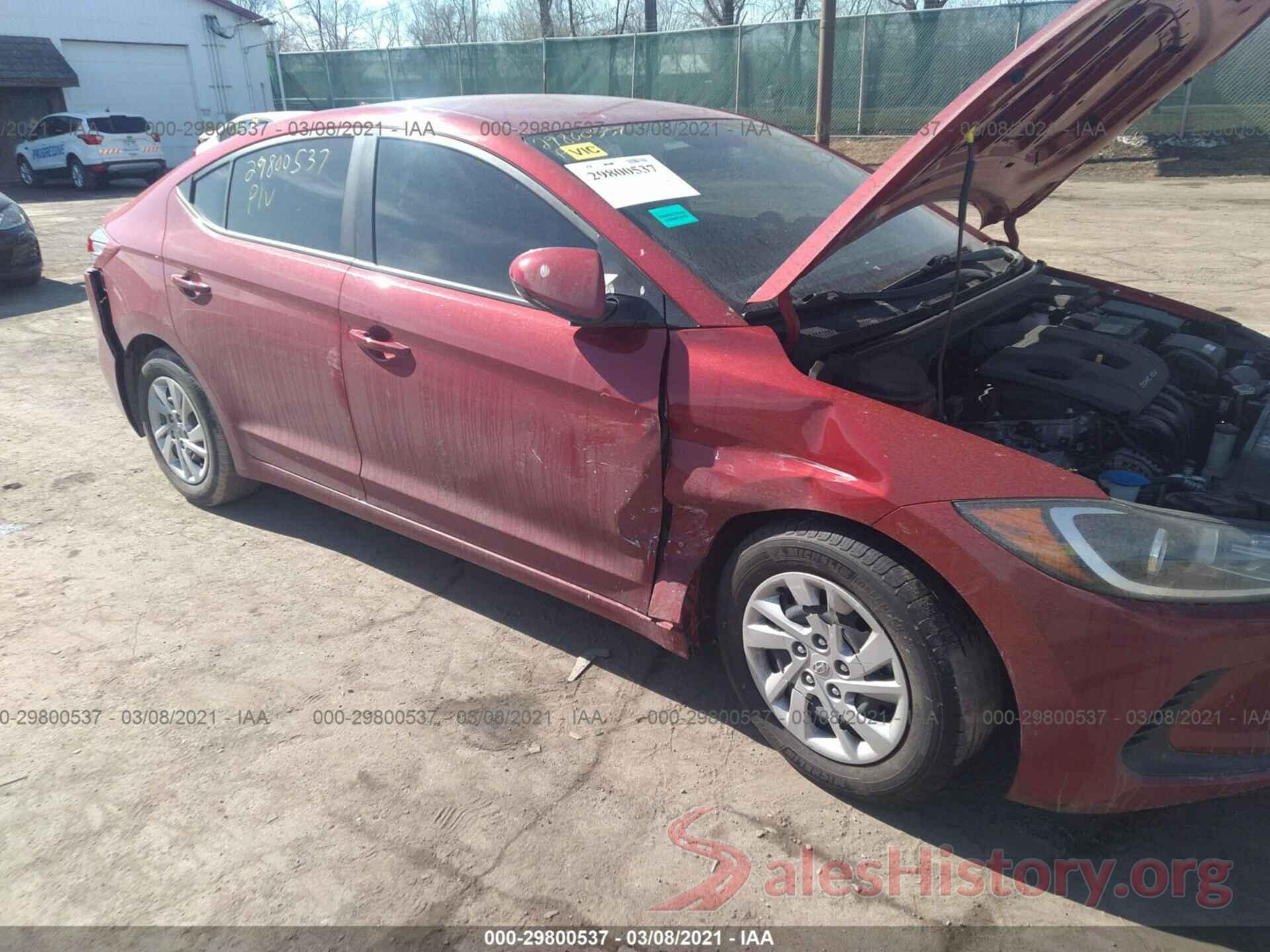 KMHD74LFXHU409515 2017 HYUNDAI ELANTRA