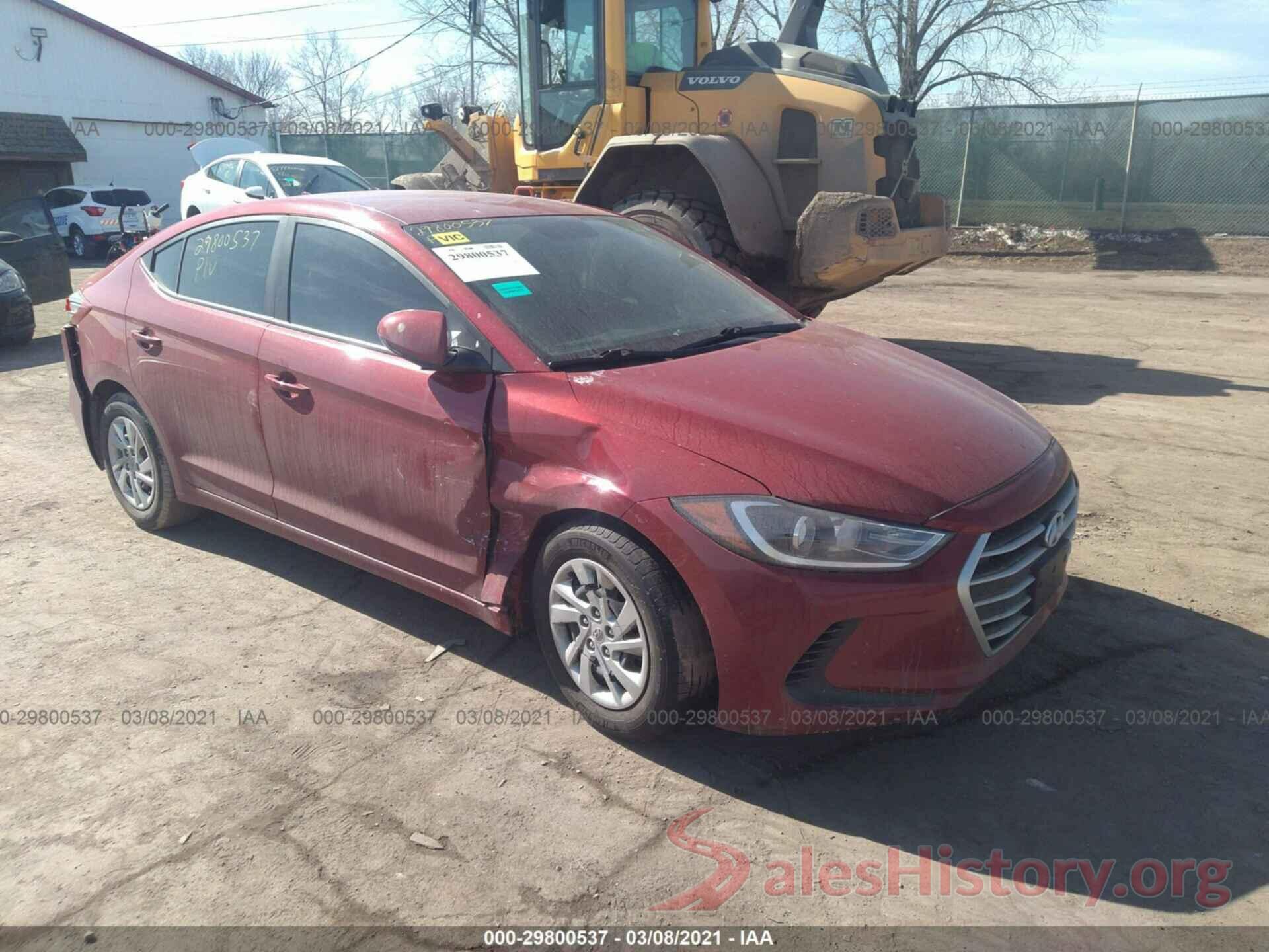 KMHD74LFXHU409515 2017 HYUNDAI ELANTRA