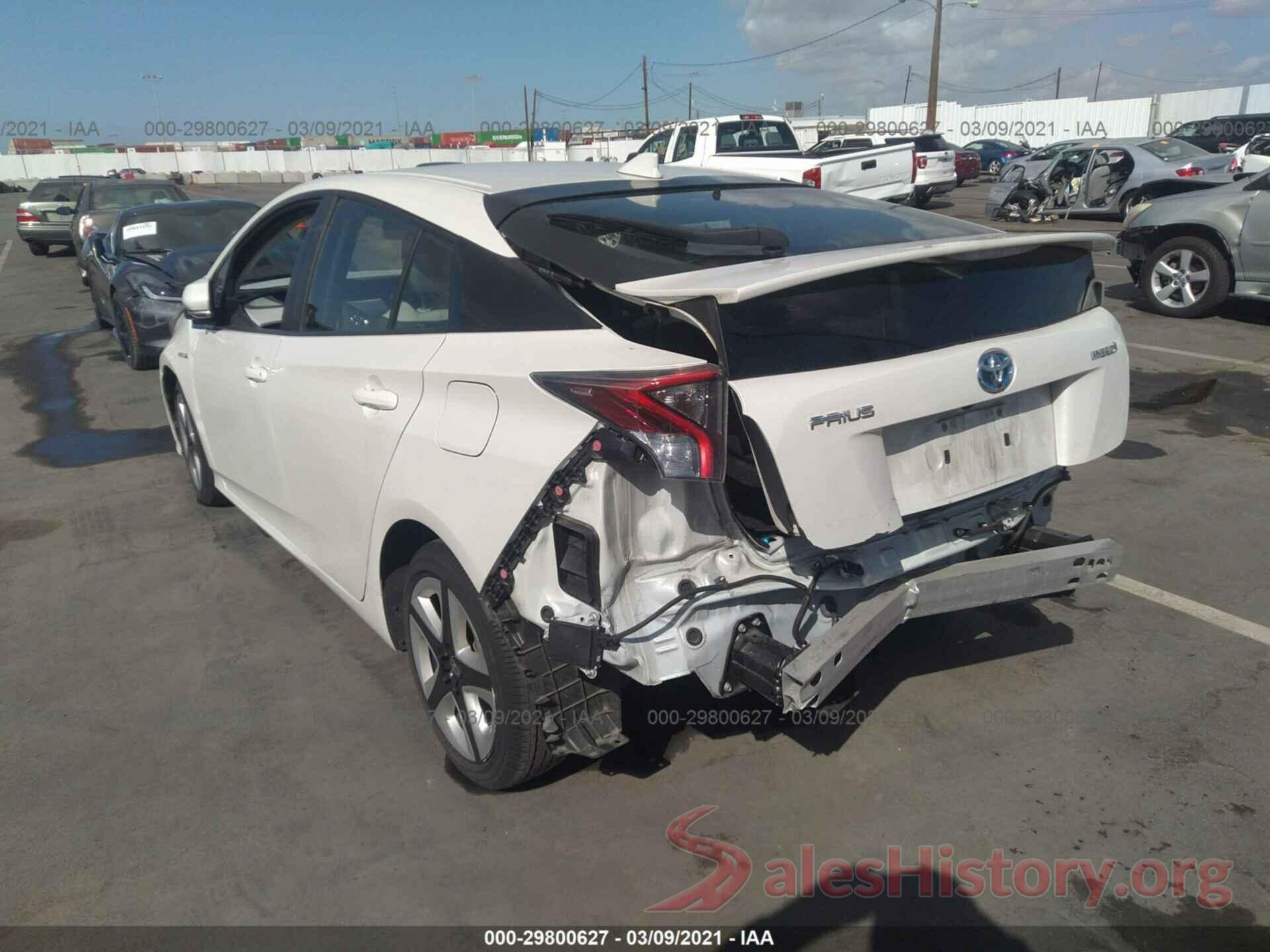 JTDKARFU3G3504684 2016 TOYOTA PRIUS