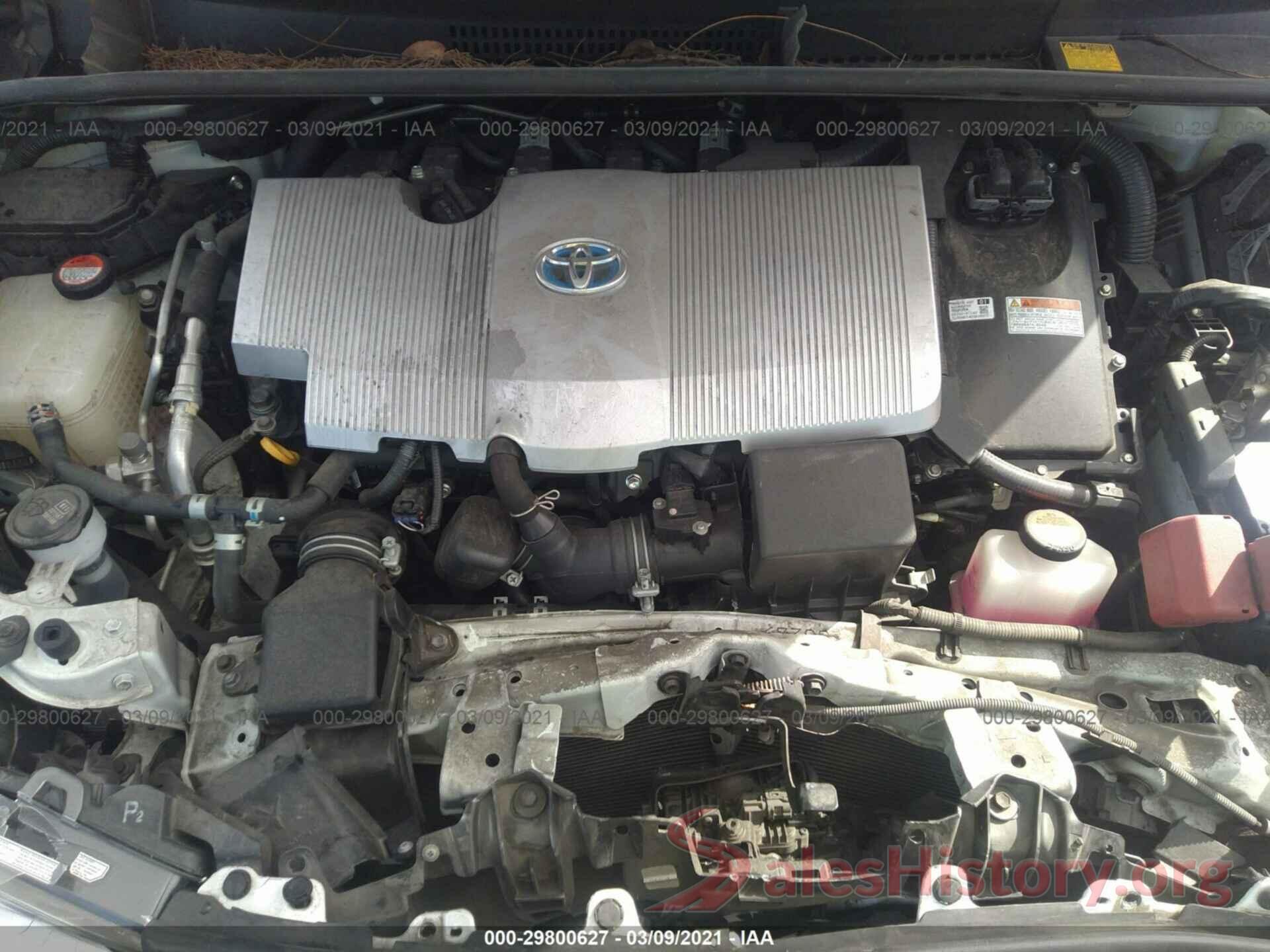 JTDKARFU3G3504684 2016 TOYOTA PRIUS