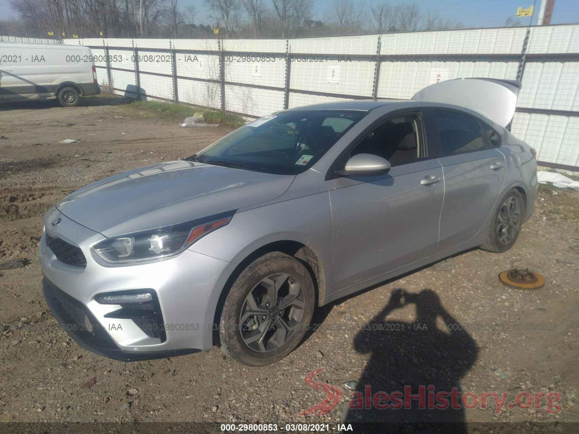 3KPF24AD7LE188007 2020 KIA FORTE