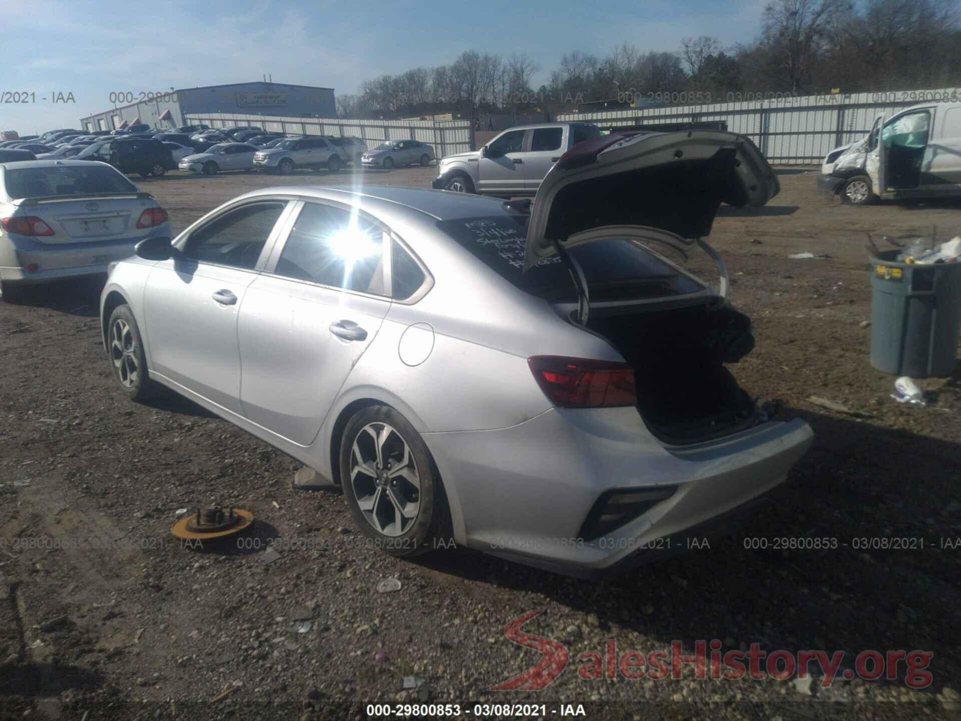 3KPF24AD7LE188007 2020 KIA FORTE