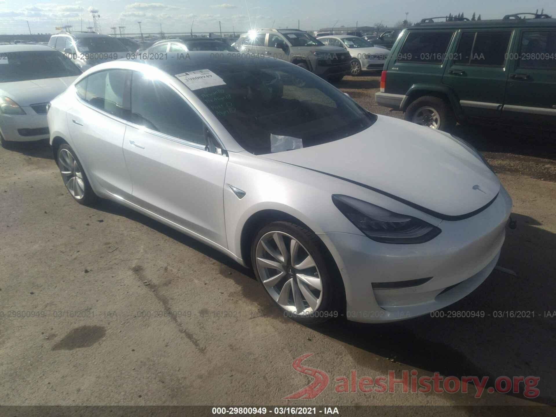 5YJ3E1EB8KF512818 2019 TESLA MODEL 3