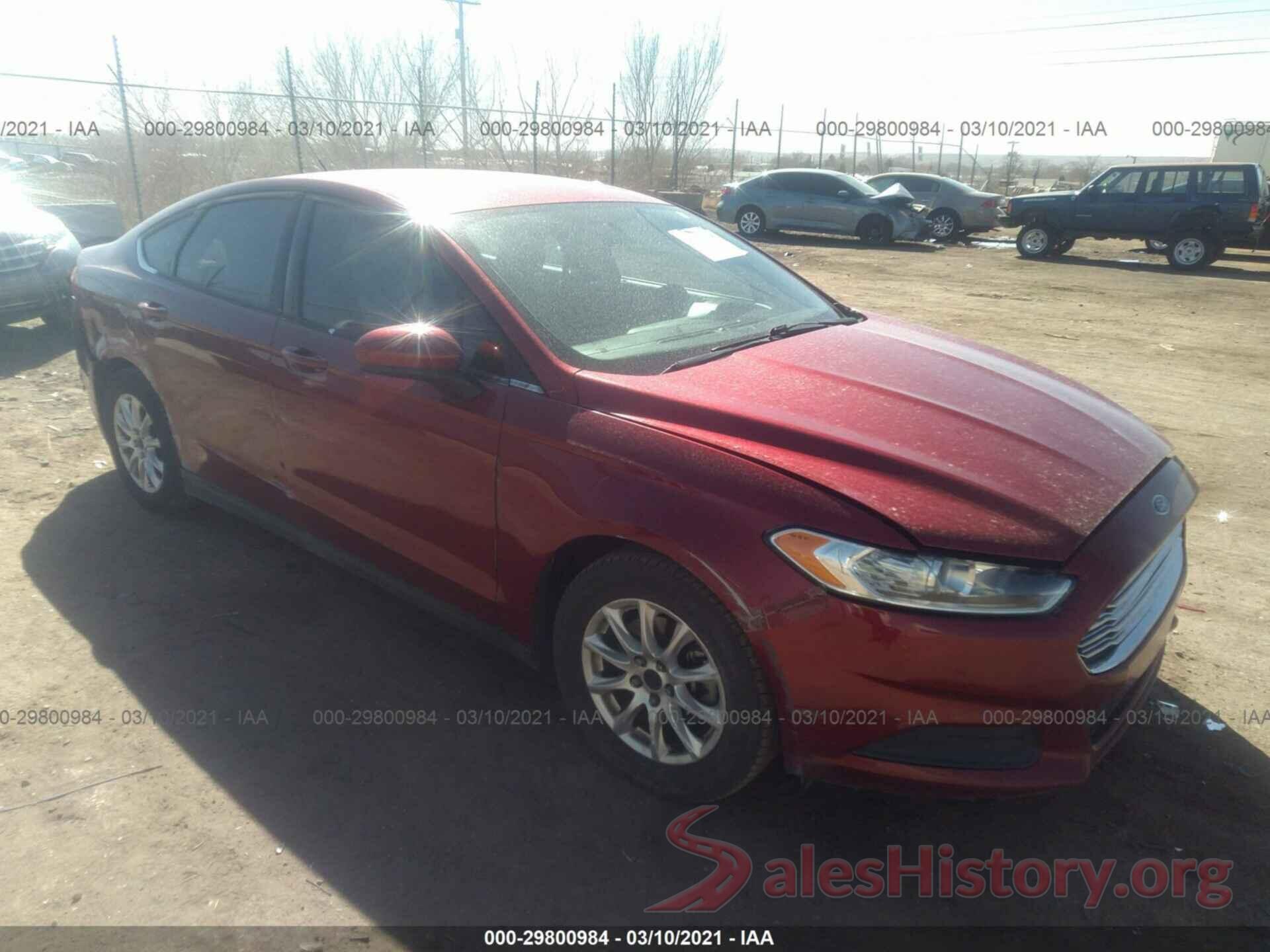 3FA6P0G74GR305333 2016 FORD FUSION