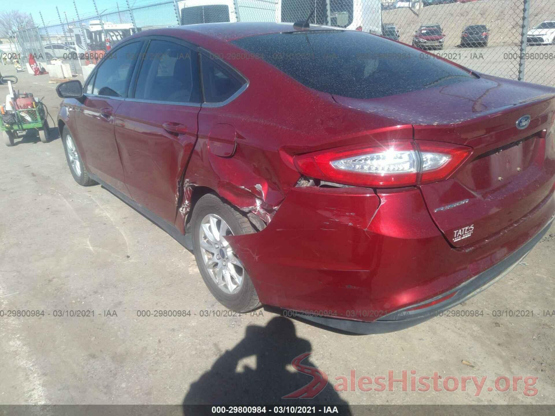 3FA6P0G74GR305333 2016 FORD FUSION