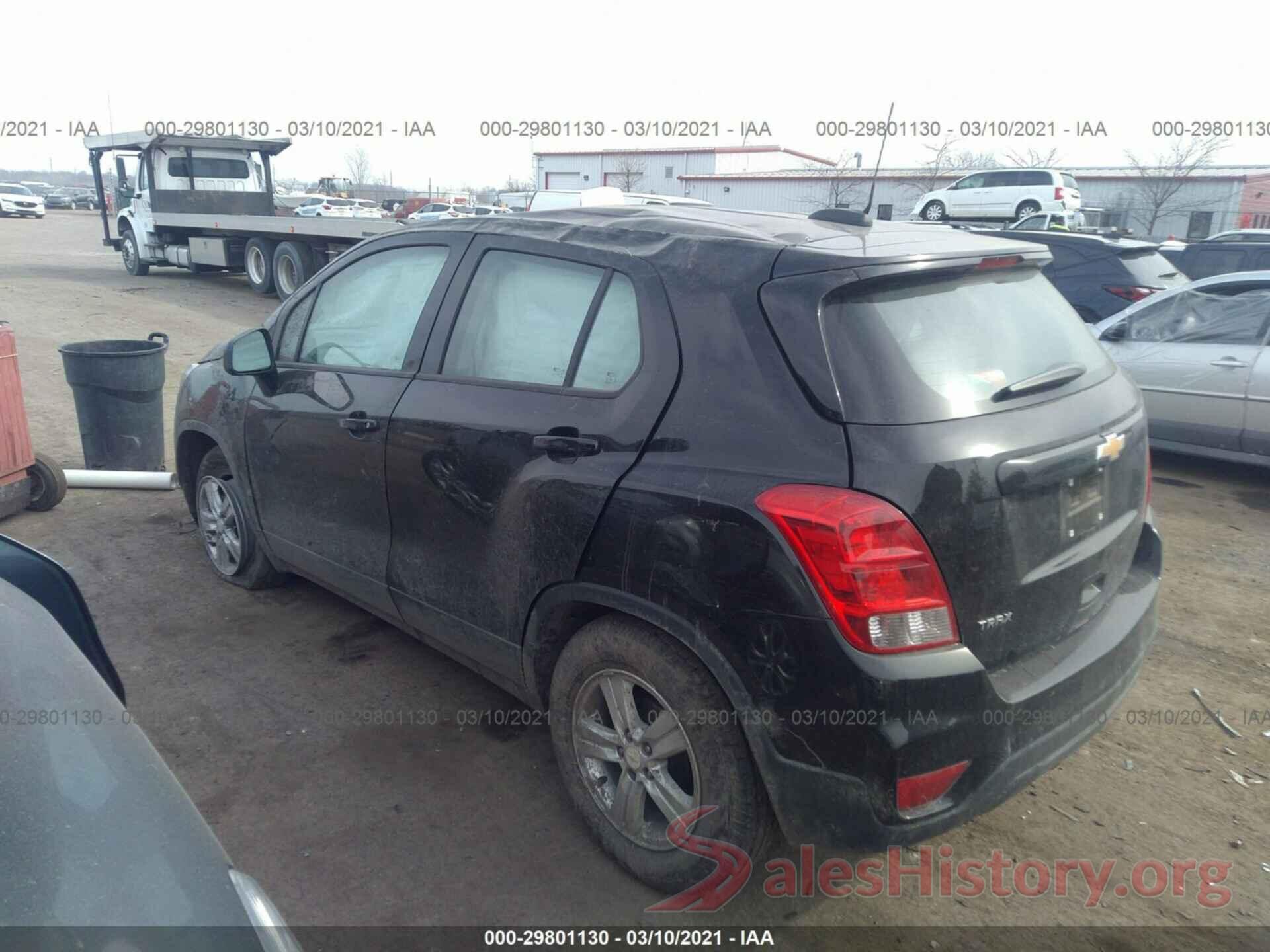 3GNCJKSB1KL362033 2019 CHEVROLET TRAX