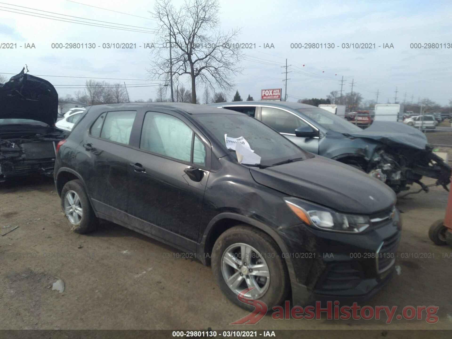 3GNCJKSB1KL362033 2019 CHEVROLET TRAX