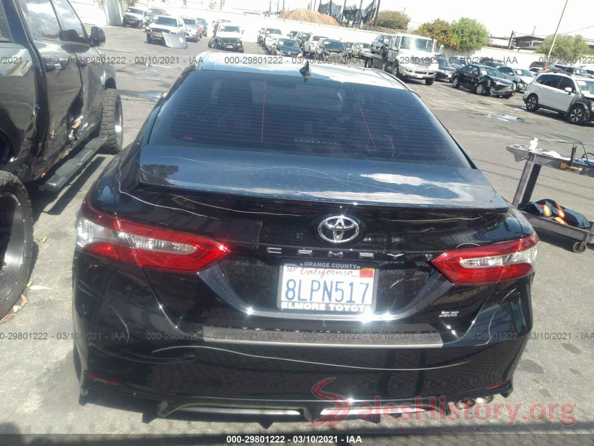 4T1B11HK7KU824974 2019 TOYOTA CAMRY