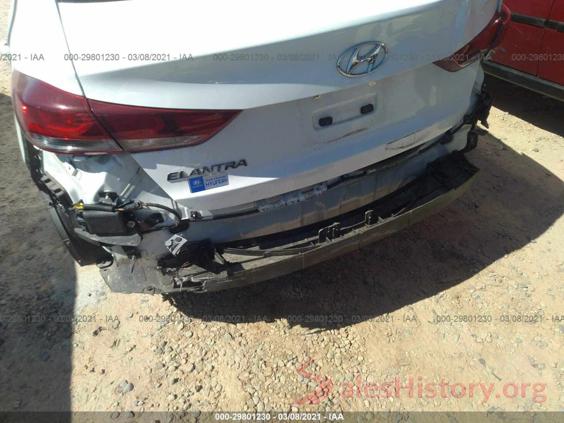 5NPD84LF8JH317854 2018 HYUNDAI ELANTRA