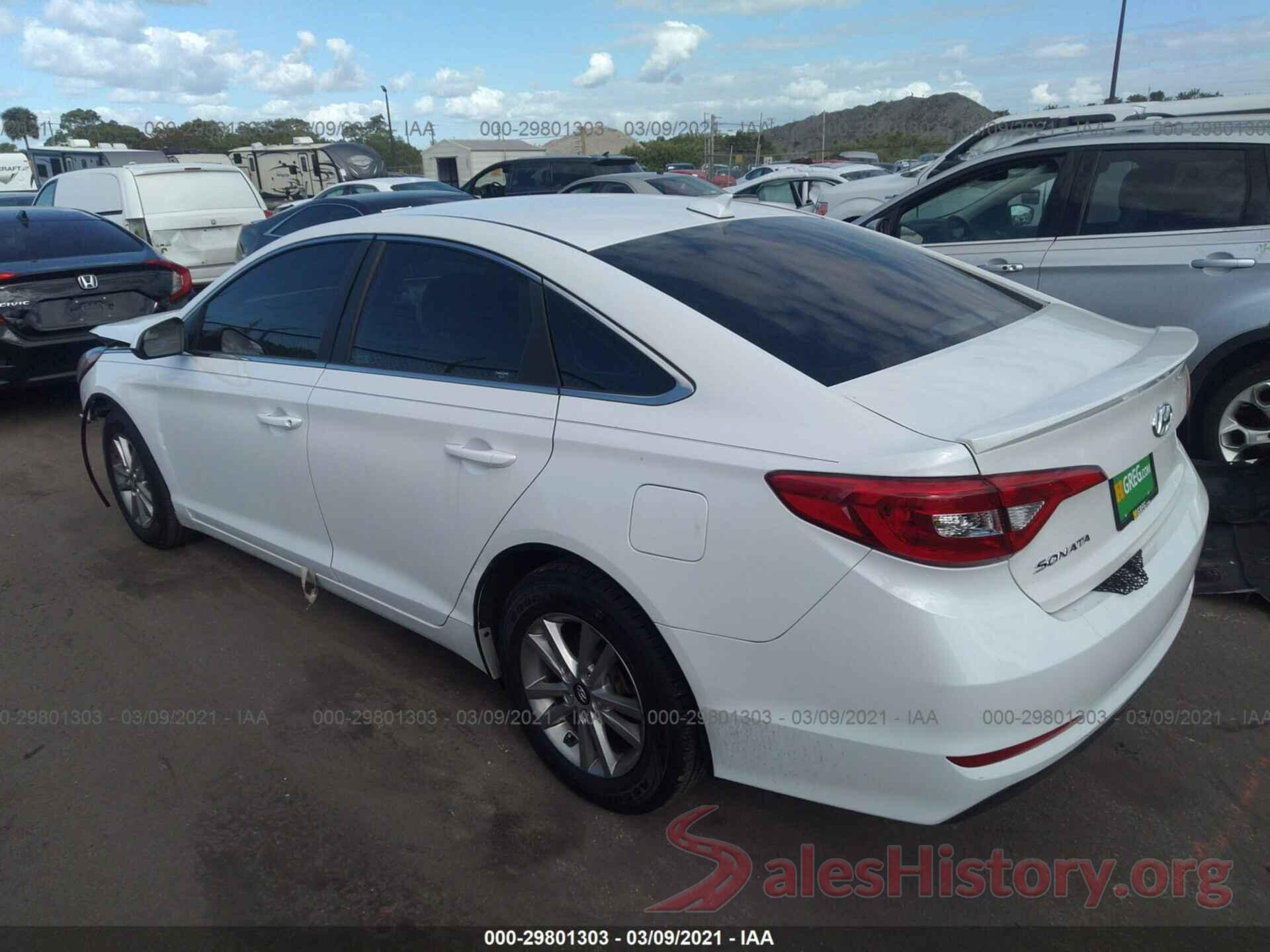 5NPE24AF2HH439693 2017 HYUNDAI SONATA