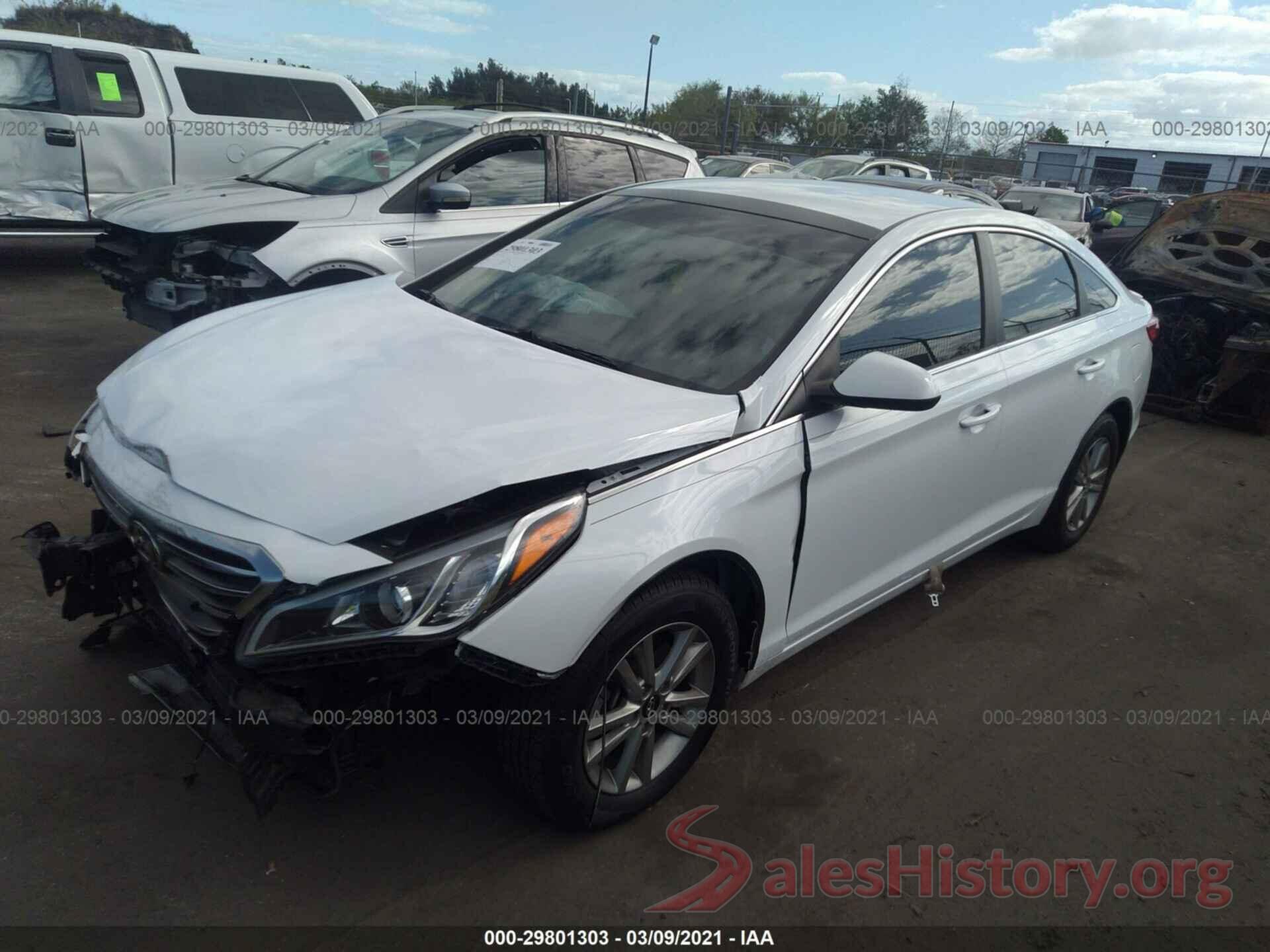 5NPE24AF2HH439693 2017 HYUNDAI SONATA