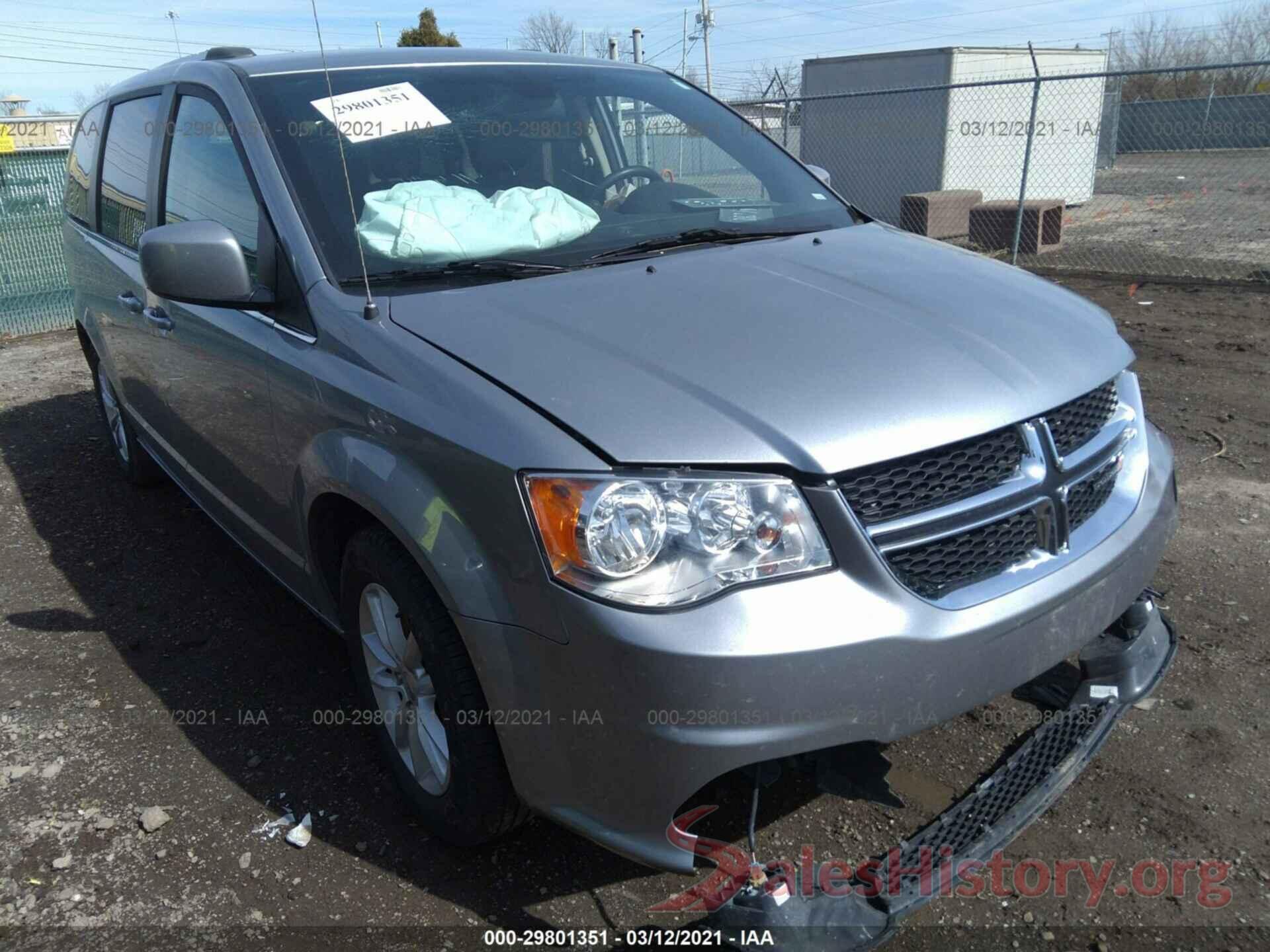 2C4RDGCGXKR510135 2019 DODGE GRAND CARAVAN