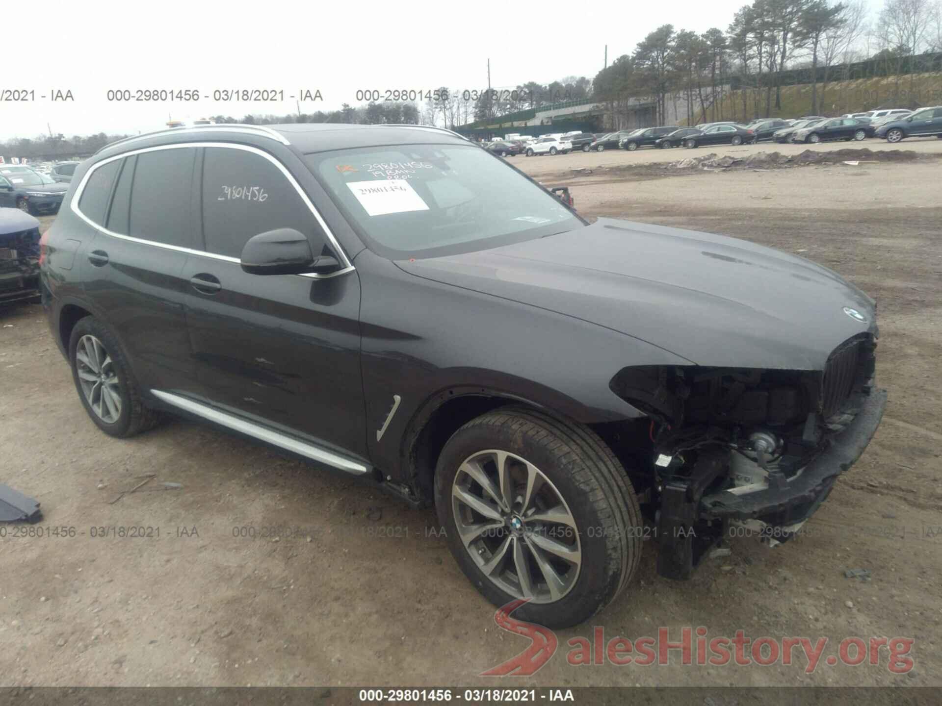 5UXTR9C54KLP96976 2019 BMW X3