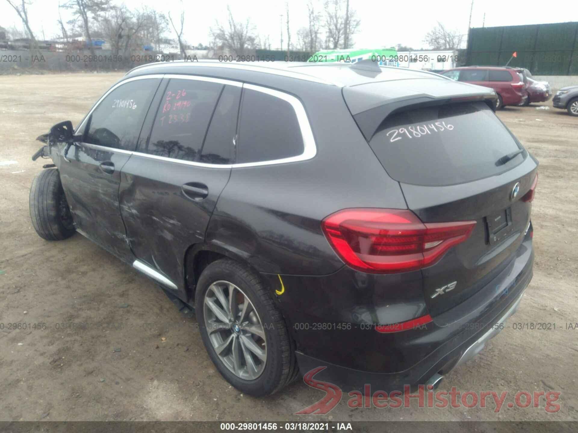 5UXTR9C54KLP96976 2019 BMW X3