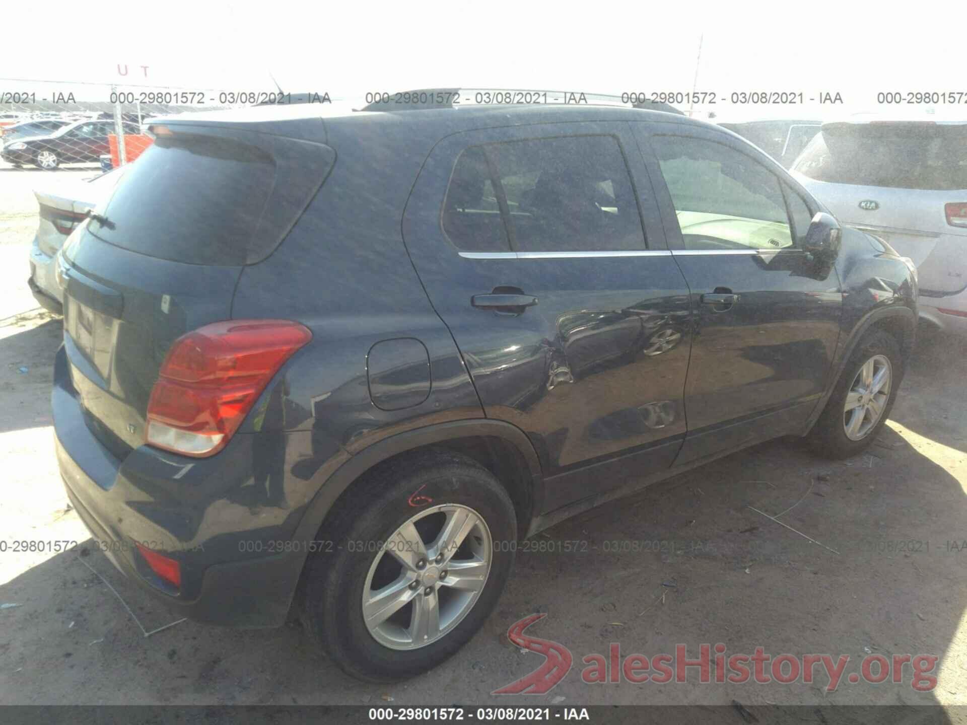 3GNCJLSB1KL160413 2019 CHEVROLET TRAX