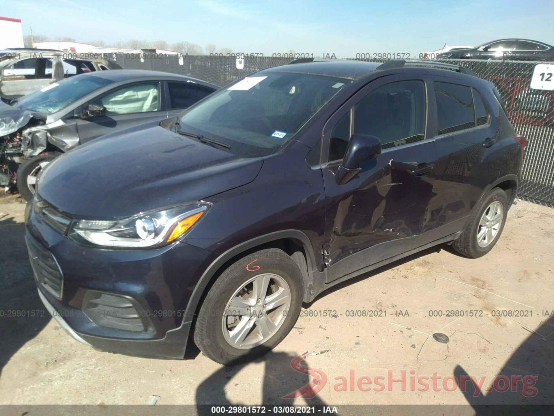 3GNCJLSB1KL160413 2019 CHEVROLET TRAX