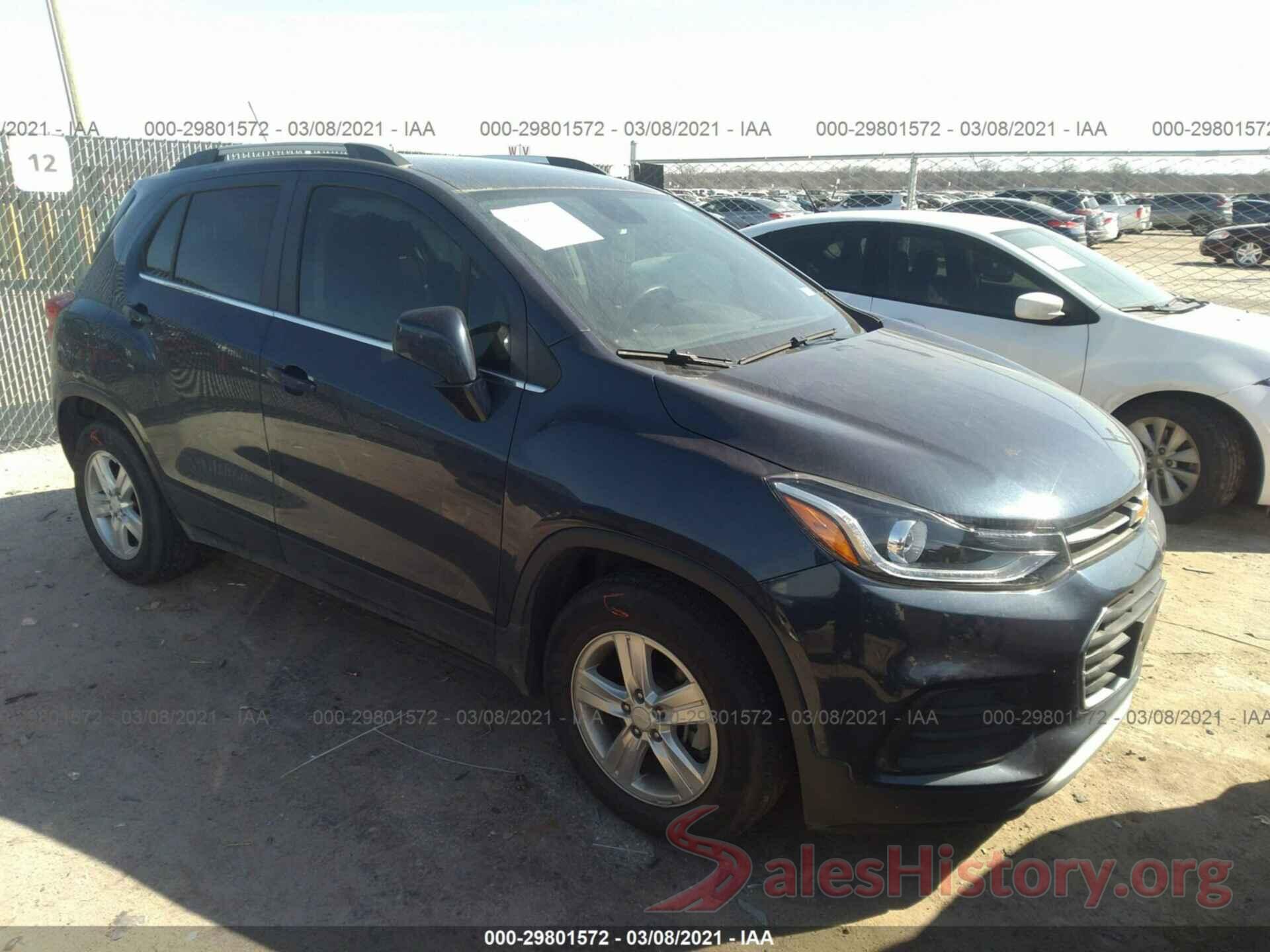 3GNCJLSB1KL160413 2019 CHEVROLET TRAX