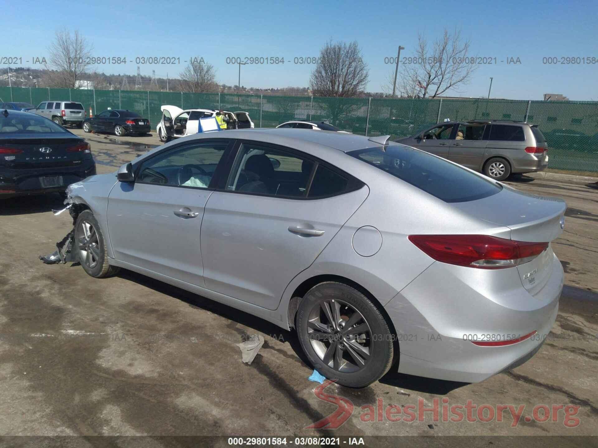 5NPD84LF7JH270459 2018 HYUNDAI ELANTRA