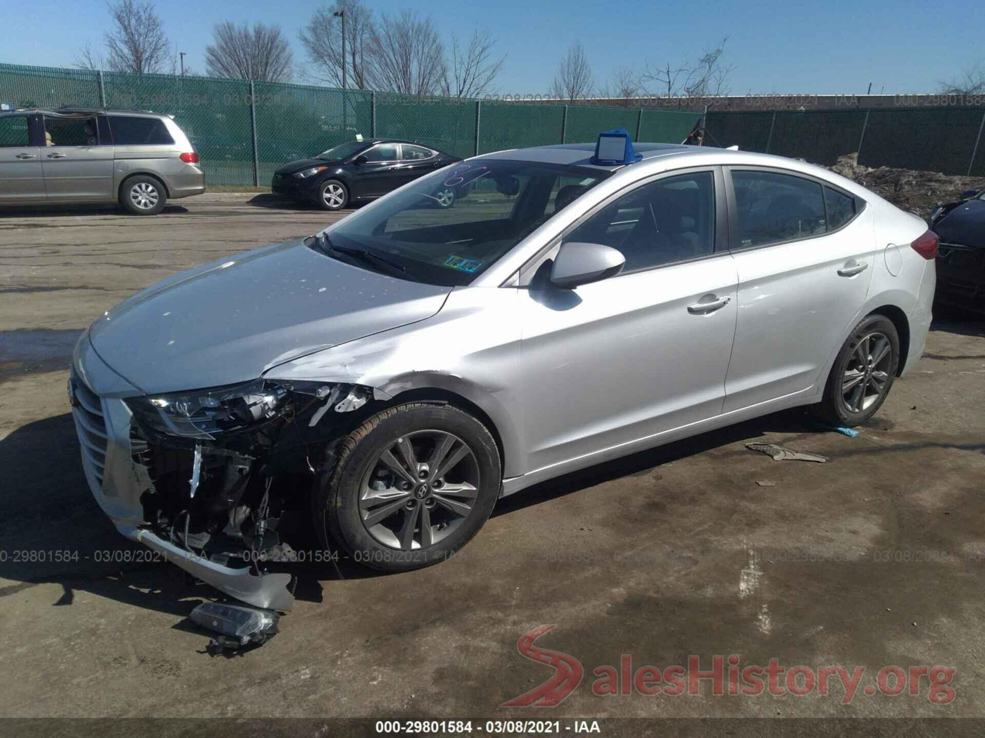 5NPD84LF7JH270459 2018 HYUNDAI ELANTRA