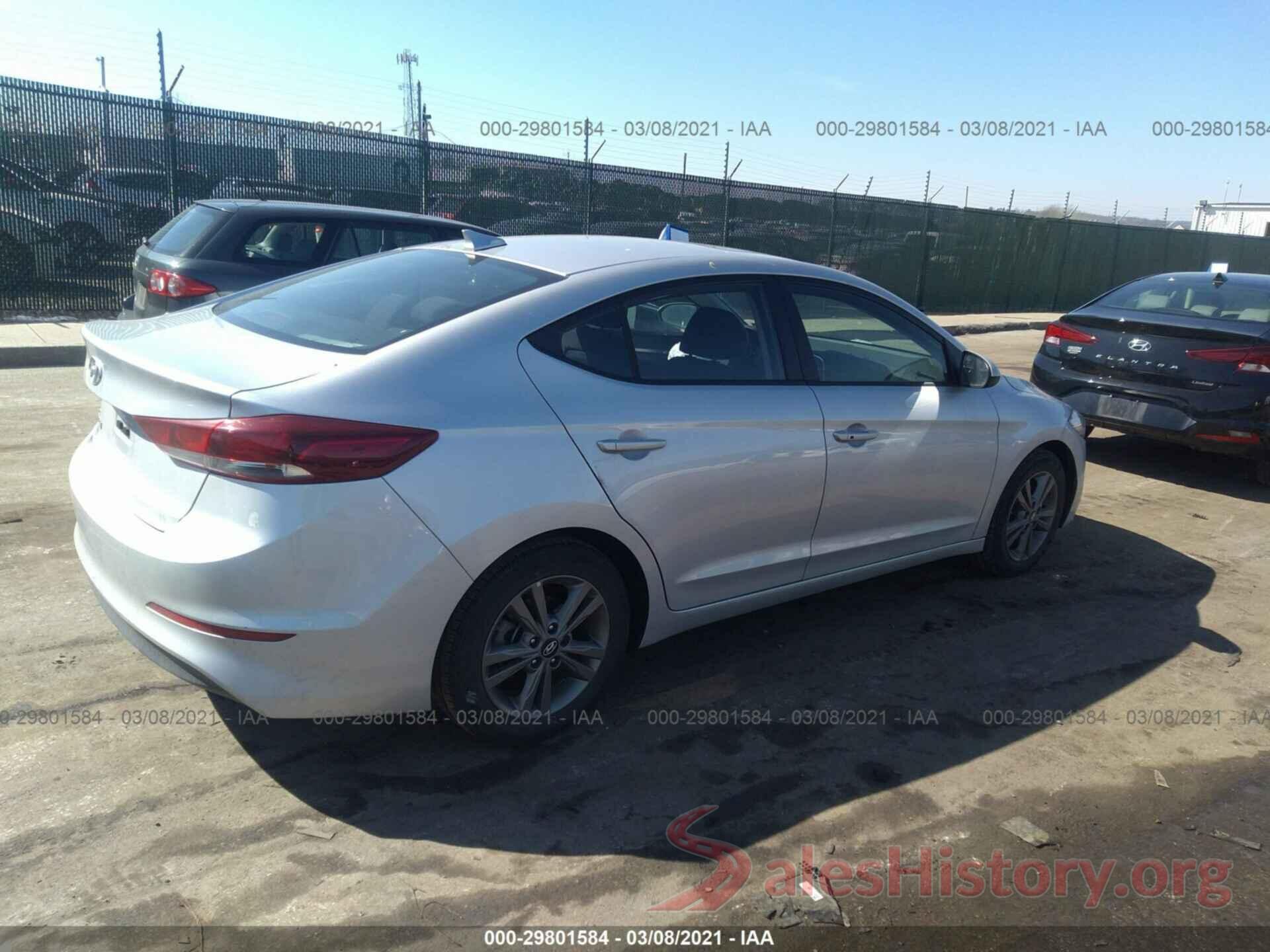 5NPD84LF7JH270459 2018 HYUNDAI ELANTRA