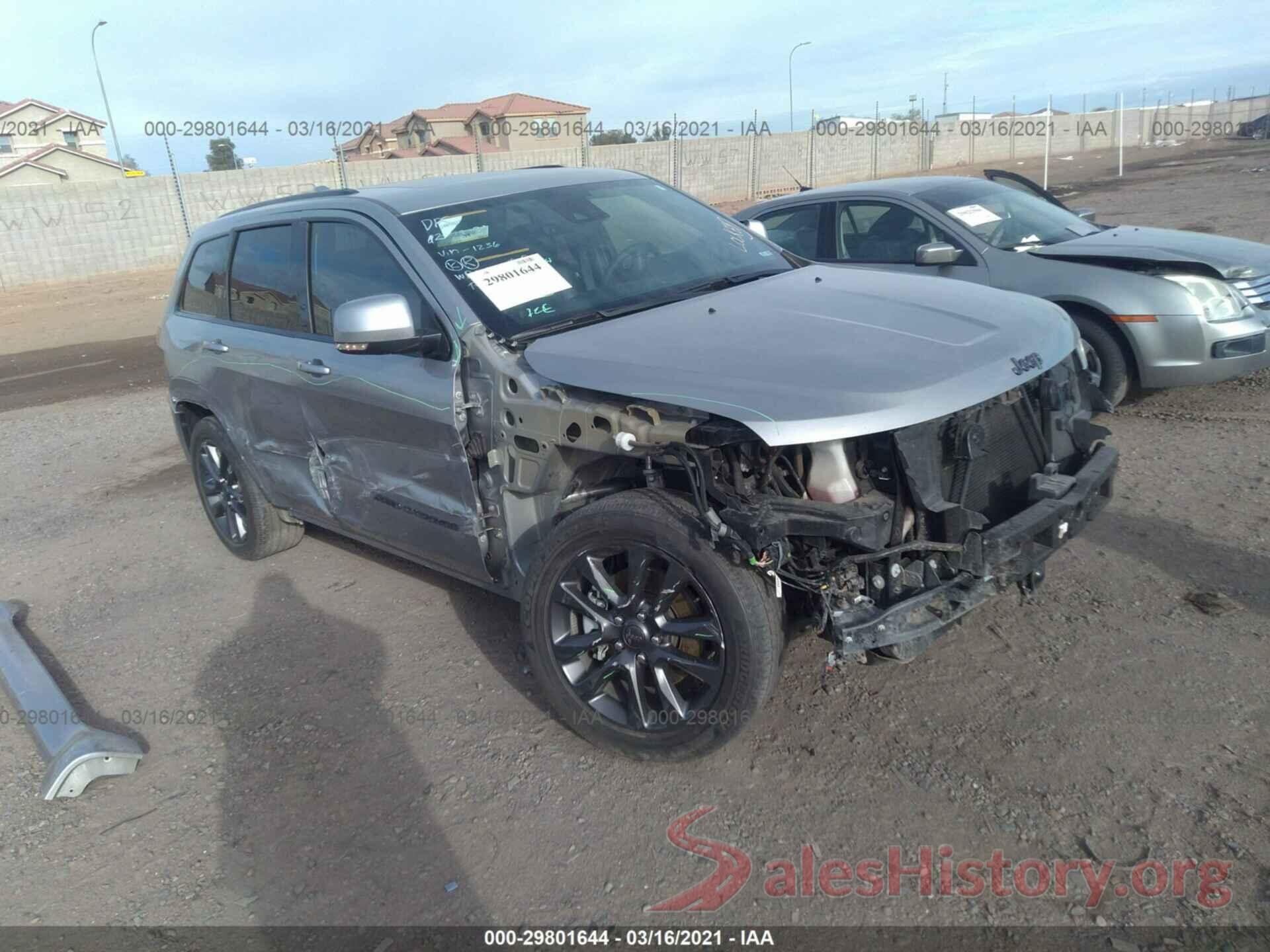 1C4RJFCT0JC121236 2018 JEEP GRAND CHEROKEE