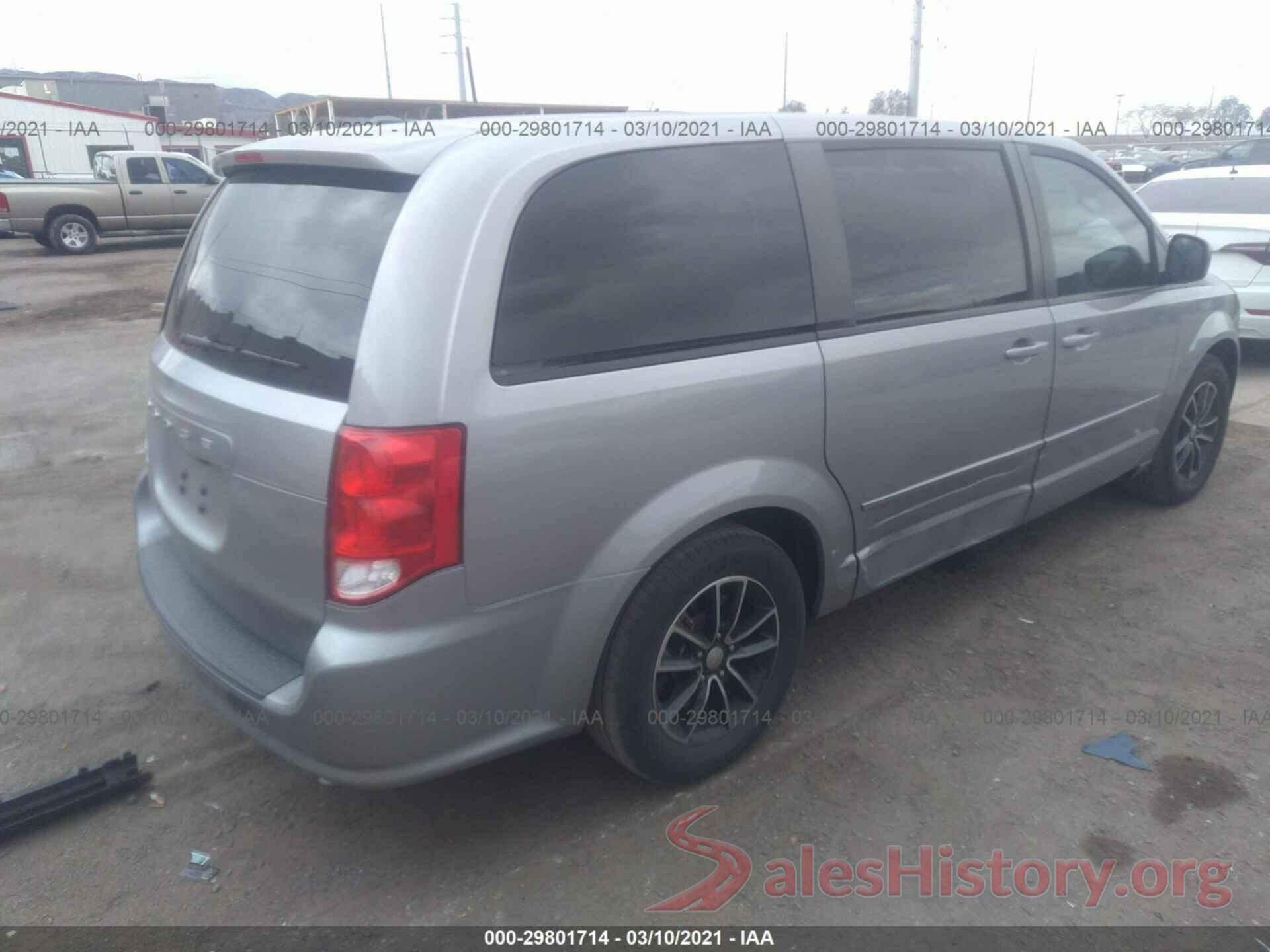 2C4RDGBG2GR322461 2016 DODGE GRAND CARAVAN