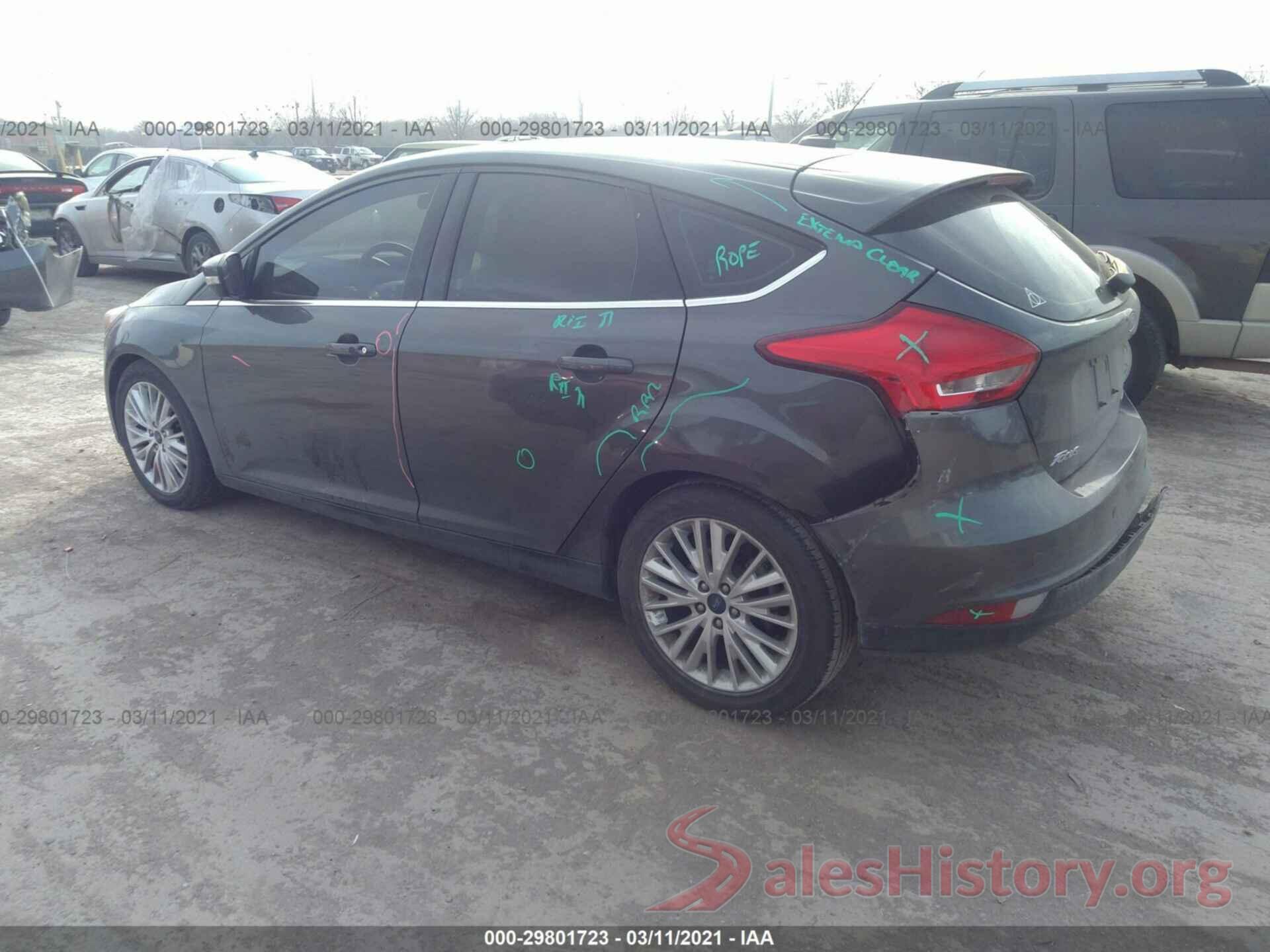 1FADP3N20HL349264 2017 FORD FOCUS