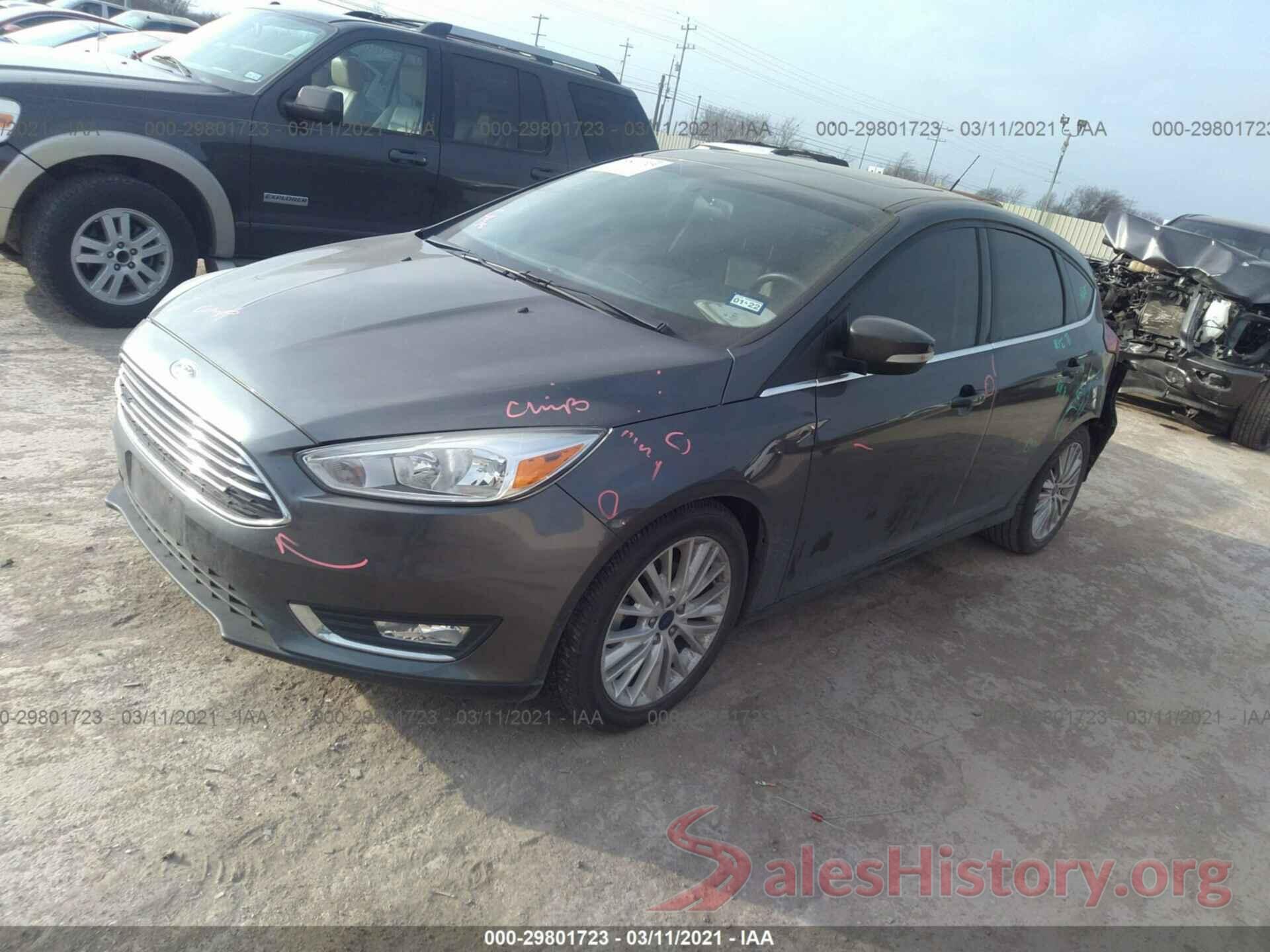 1FADP3N20HL349264 2017 FORD FOCUS