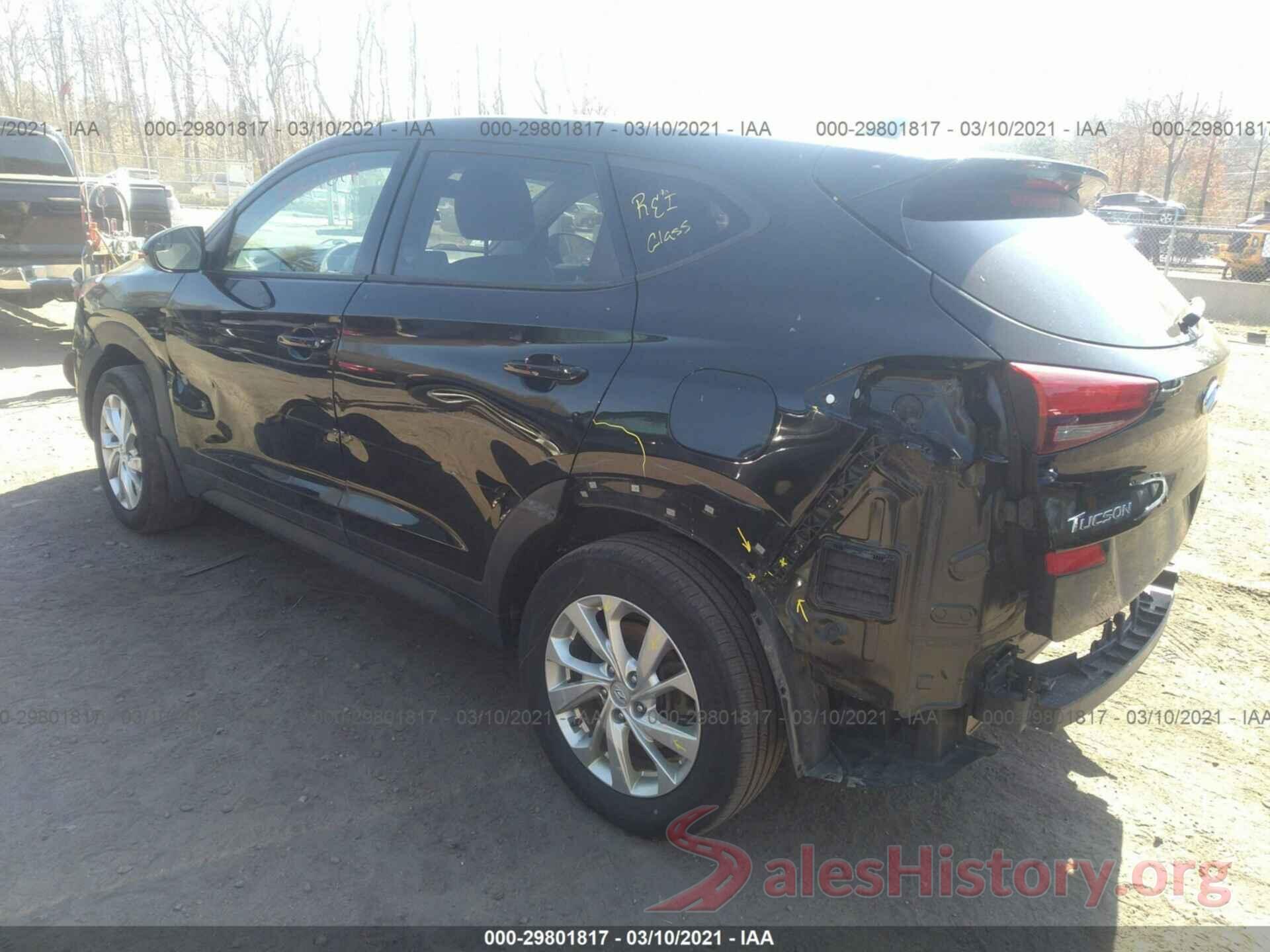 KM8J2CA49KU927782 2019 HYUNDAI TUCSON