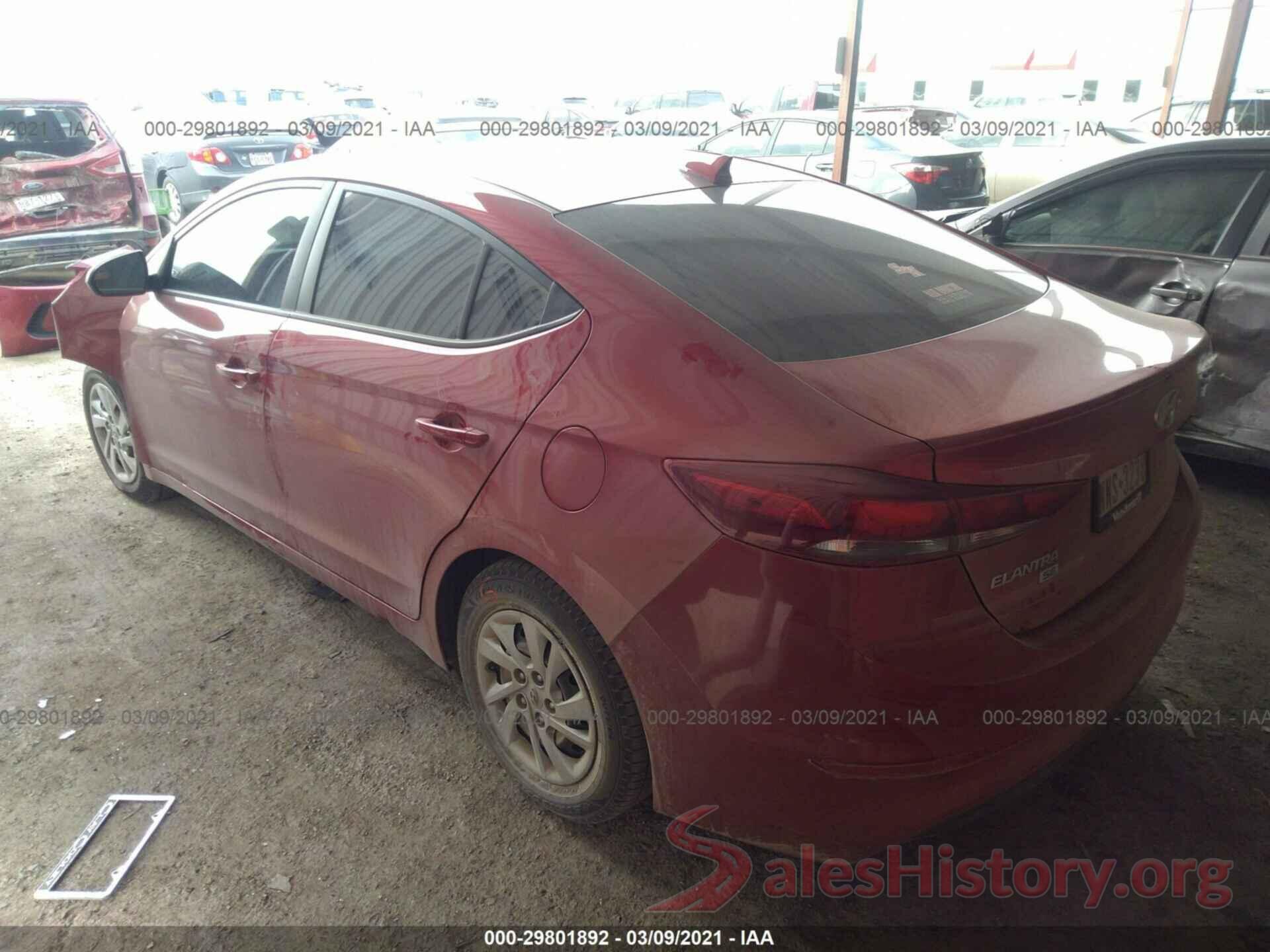 5NPD74LF6HH126558 2017 HYUNDAI ELANTRA