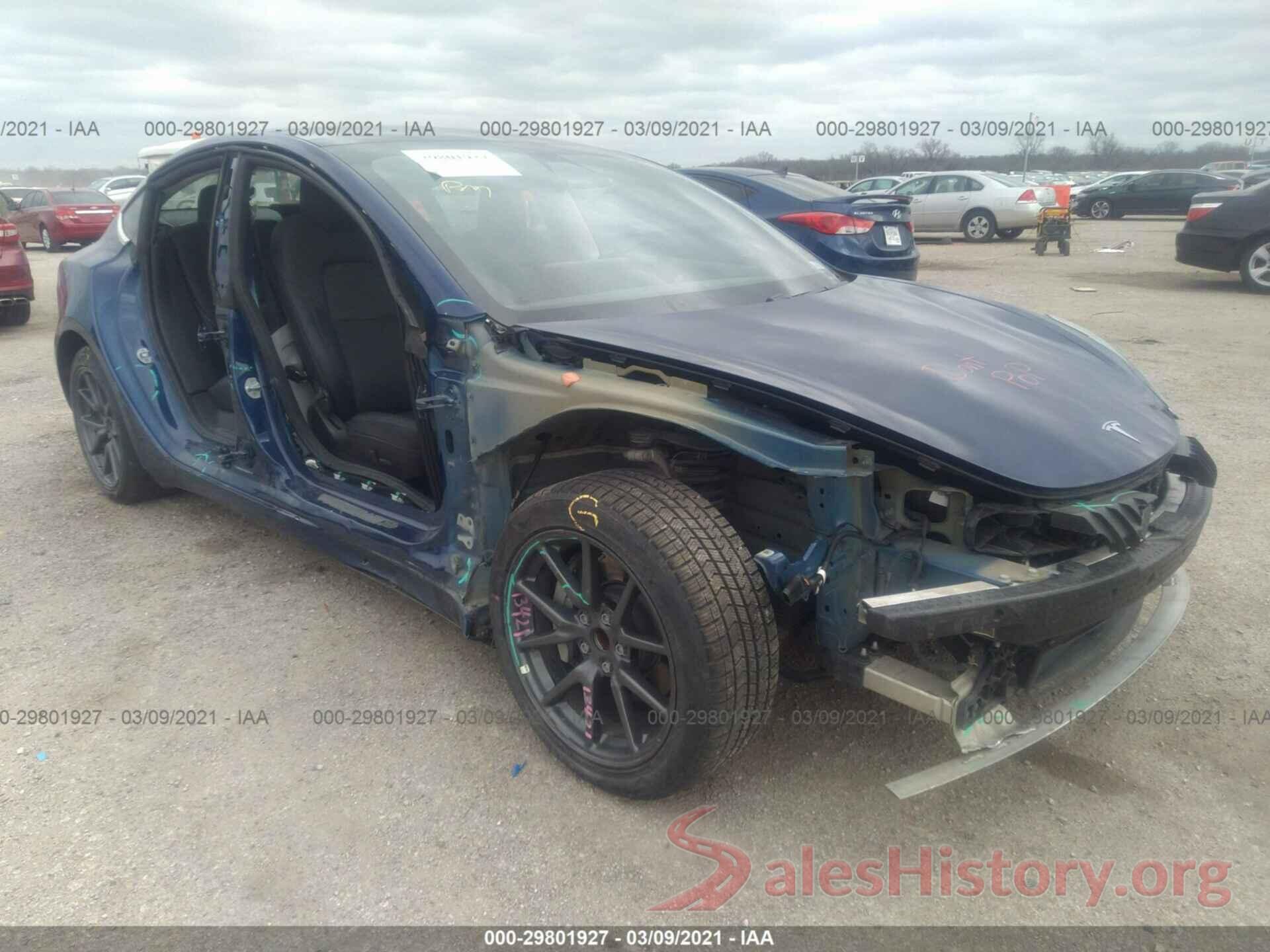 5YJ3E1EA8KF400933 2019 TESLA MODEL 3