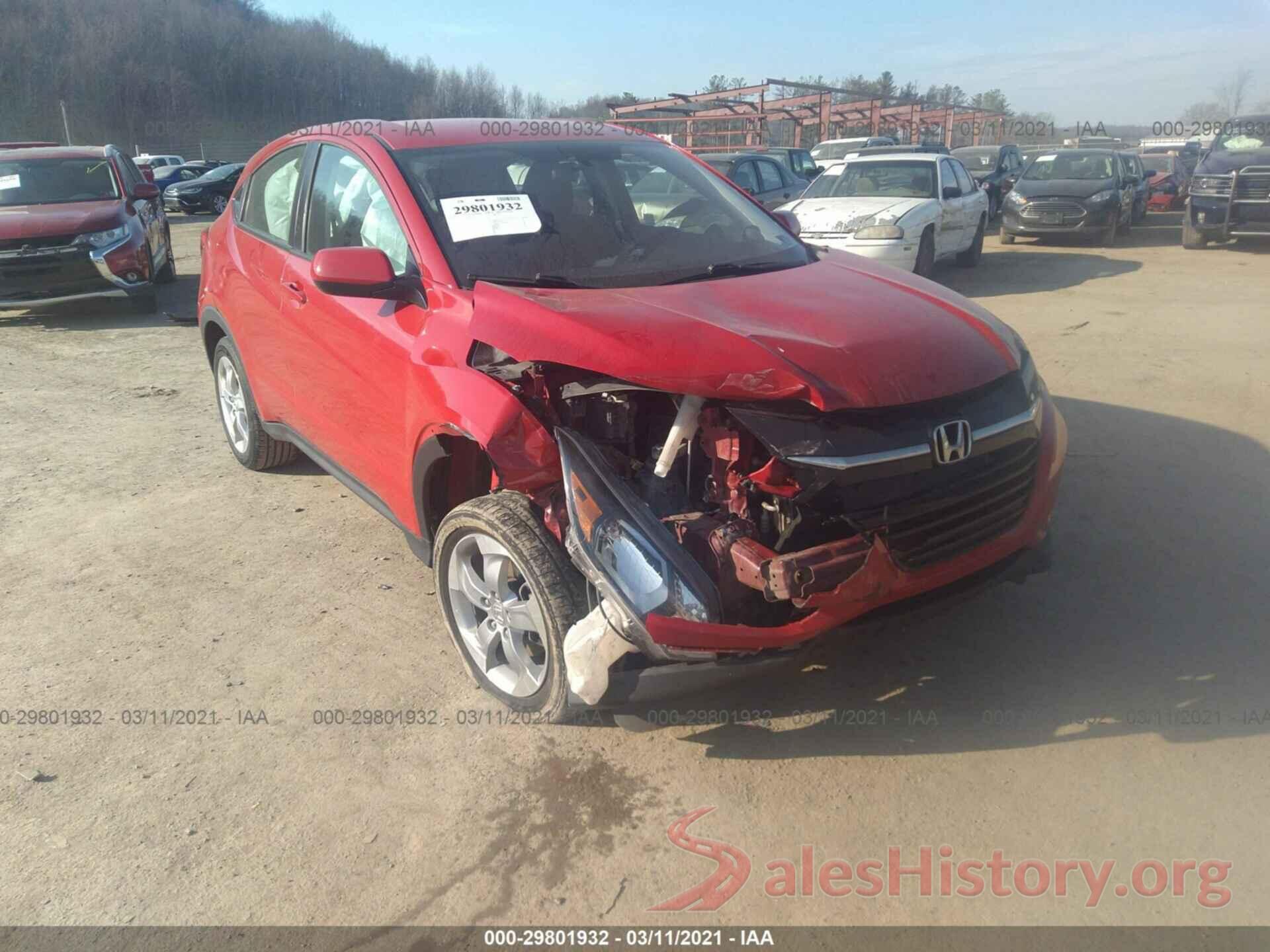 3CZRU6H32GM747582 2016 HONDA HR-V