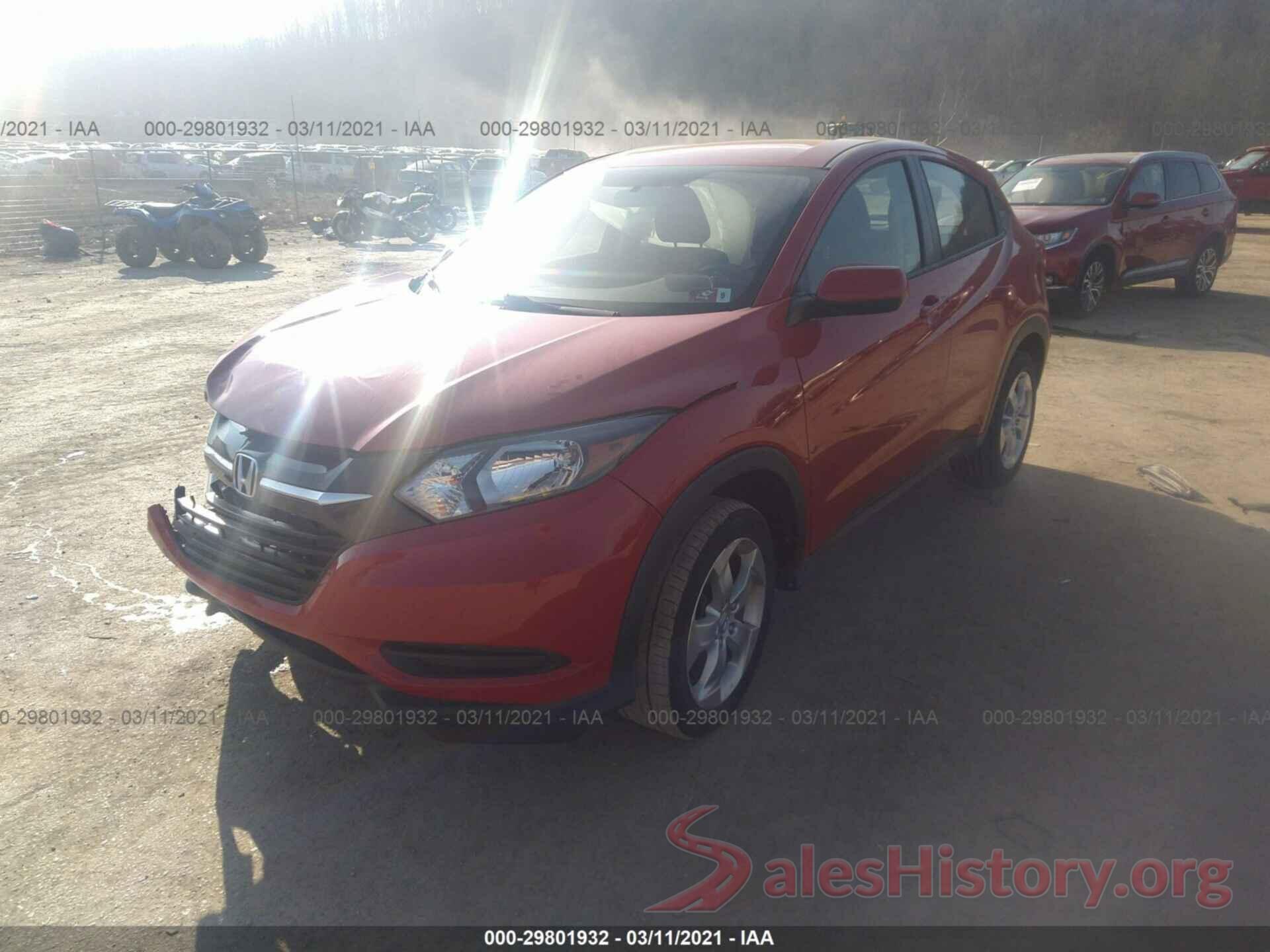 3CZRU6H32GM747582 2016 HONDA HR-V