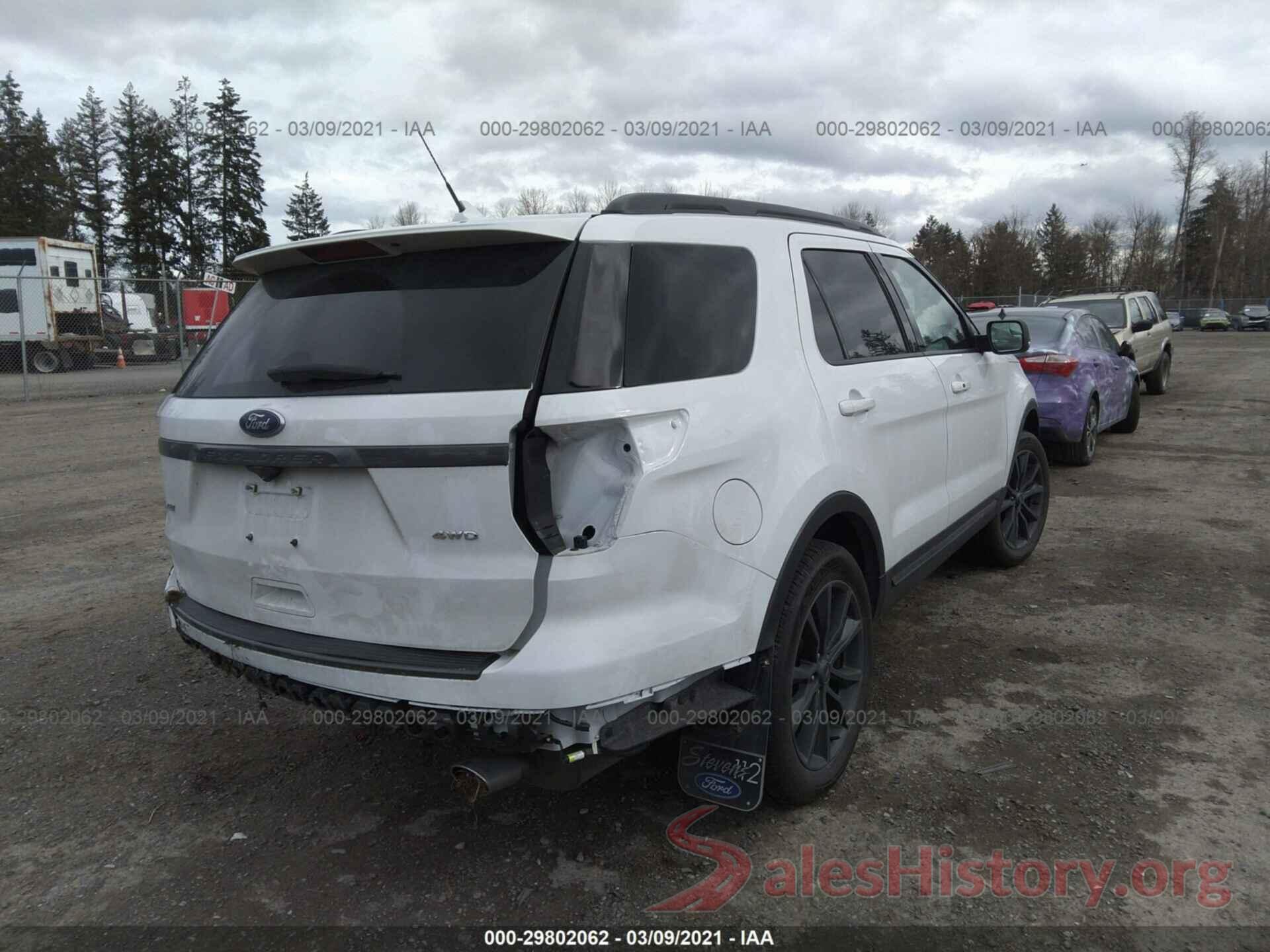 1FM5K8D86JGB73475 2018 FORD EXPLORER