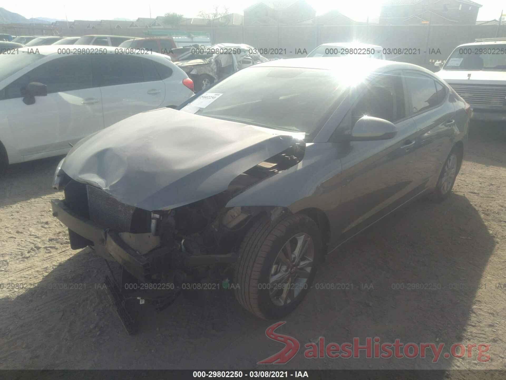 KMHD84LFXJU616182 2018 HYUNDAI ELANTRA