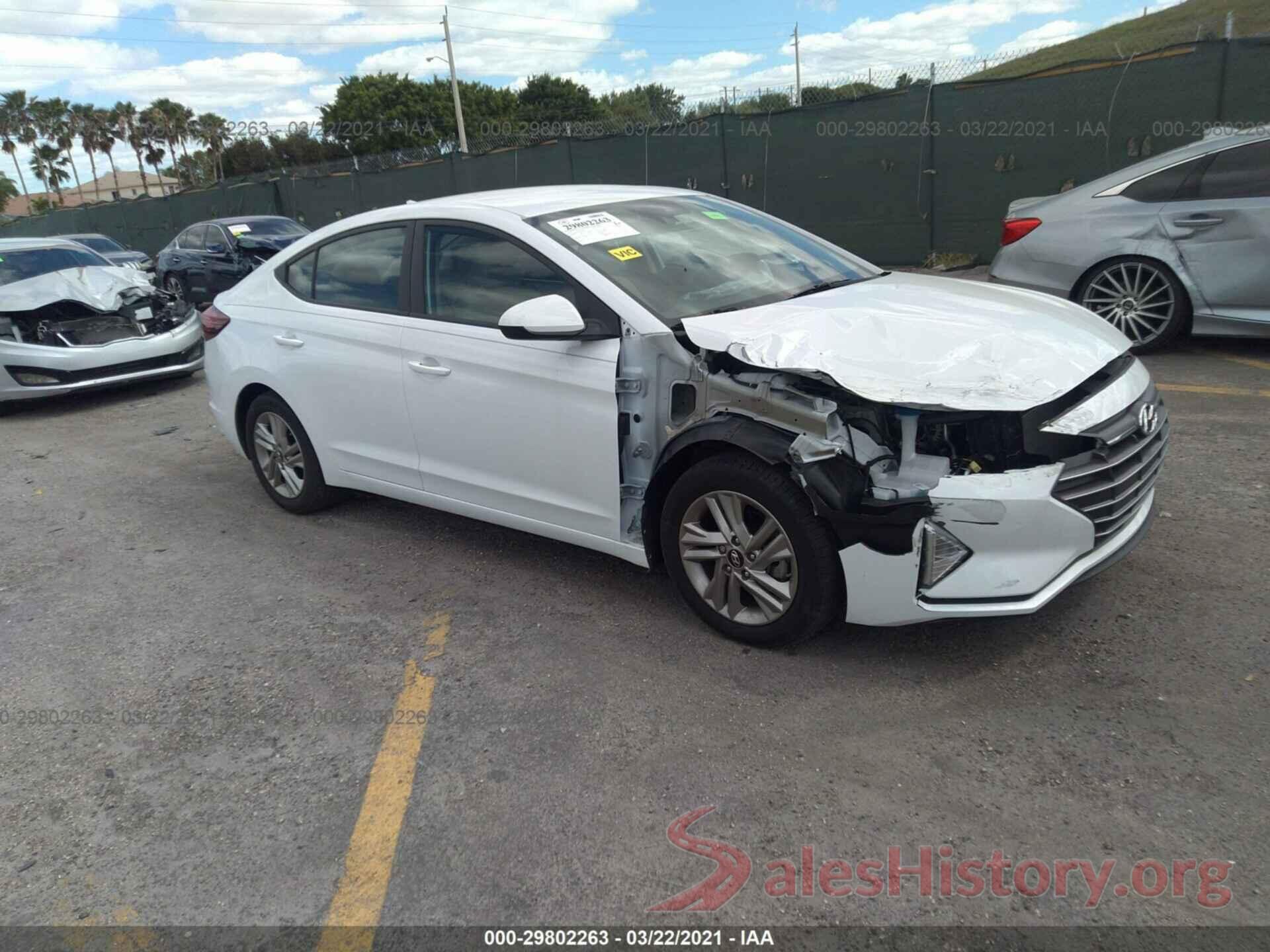 5NPD84LF5KH451531 2019 HYUNDAI ELANTRA