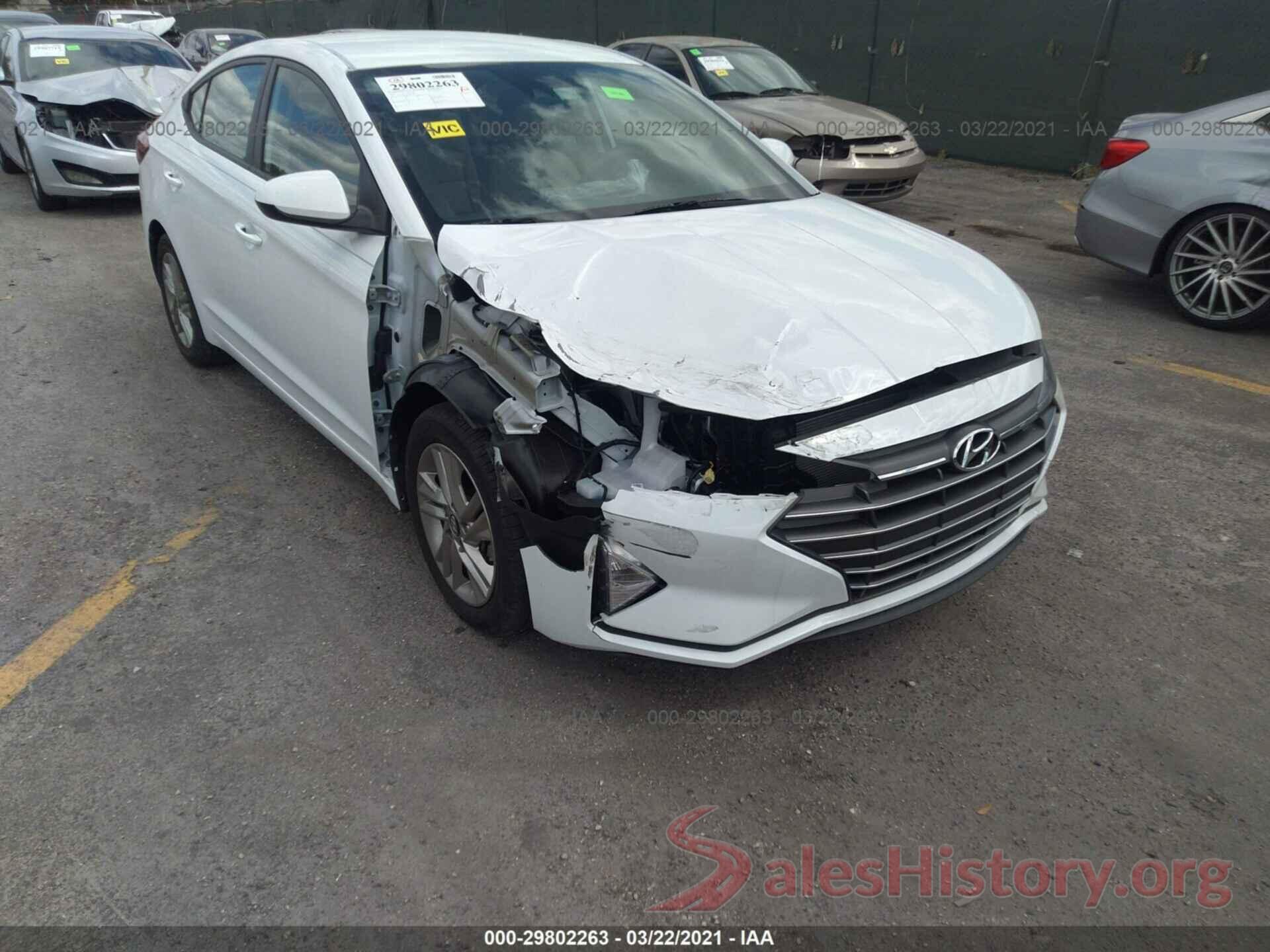 5NPD84LF5KH451531 2019 HYUNDAI ELANTRA