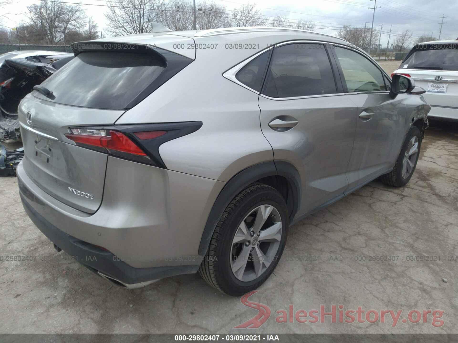 JTJYARBZ7H2060242 2017 LEXUS NX